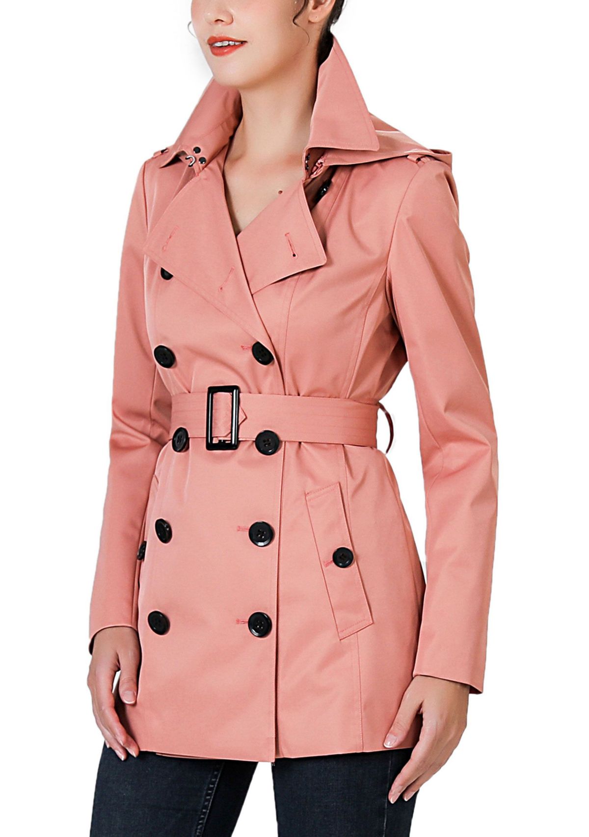 Noa Waterproof Shell Trench Coat