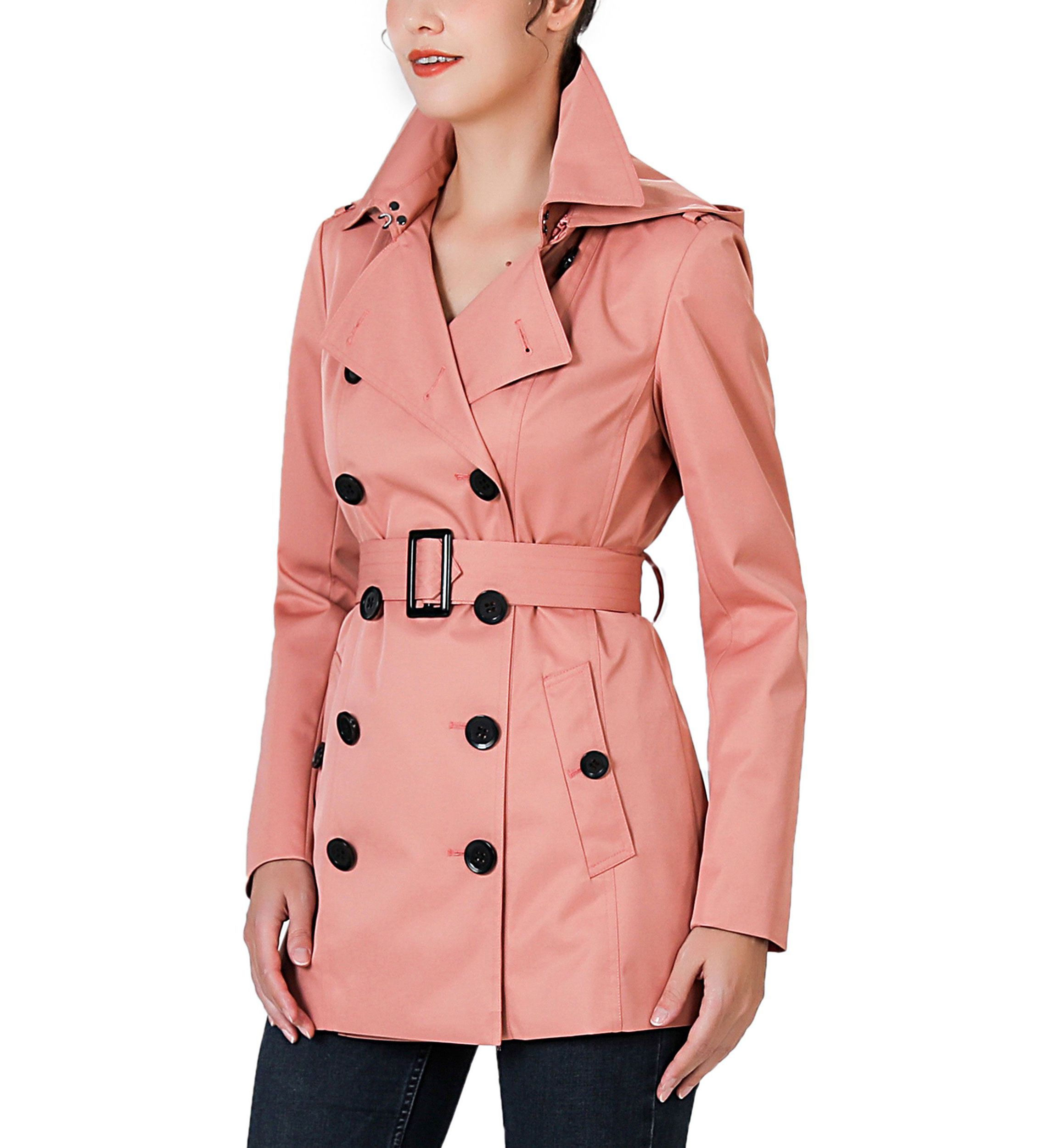 Noa Waterproof Shell Trench Coat