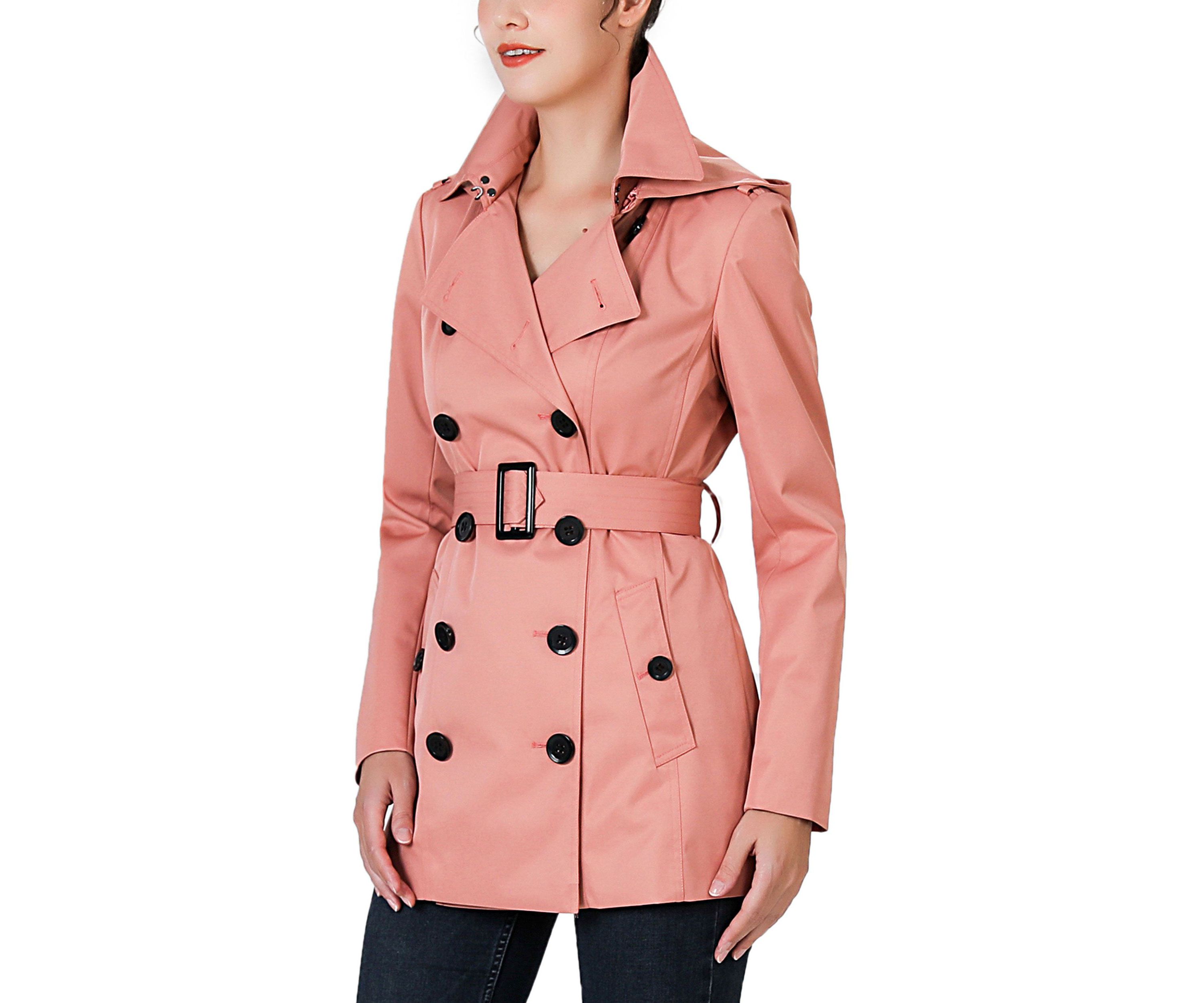 Noa Waterproof Shell Trench Coat