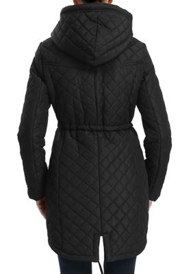 Kimi Kai Women s Waterproof Quilted Parka Coat belk