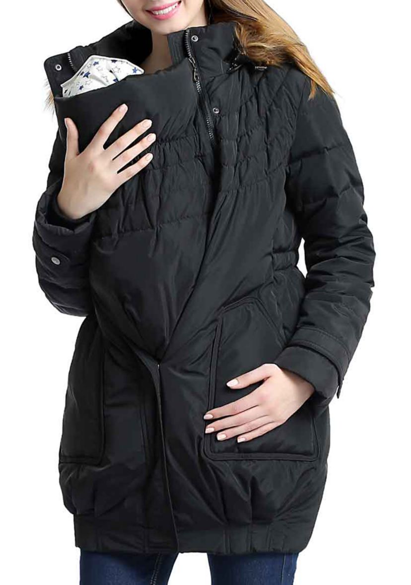 Maternity Arlo Convertible Baby Wearing  Down Coat