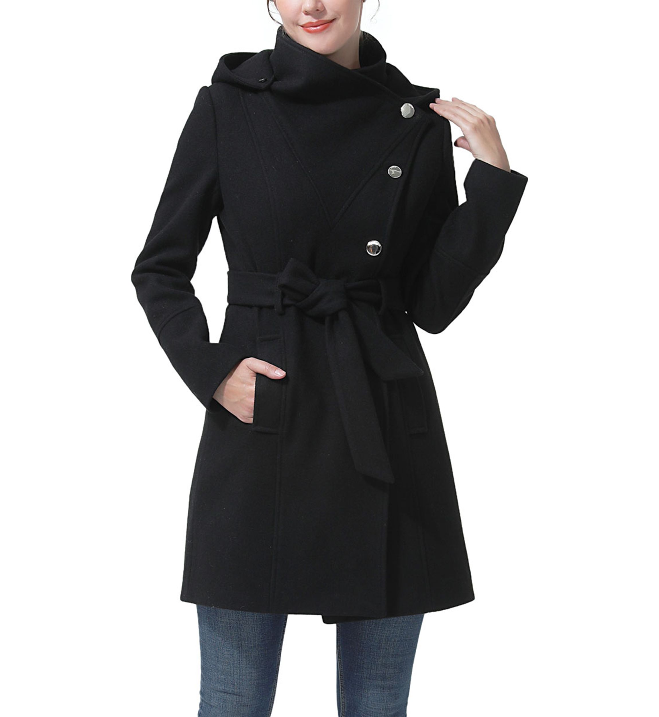 Womens Karsyn Wool Coat