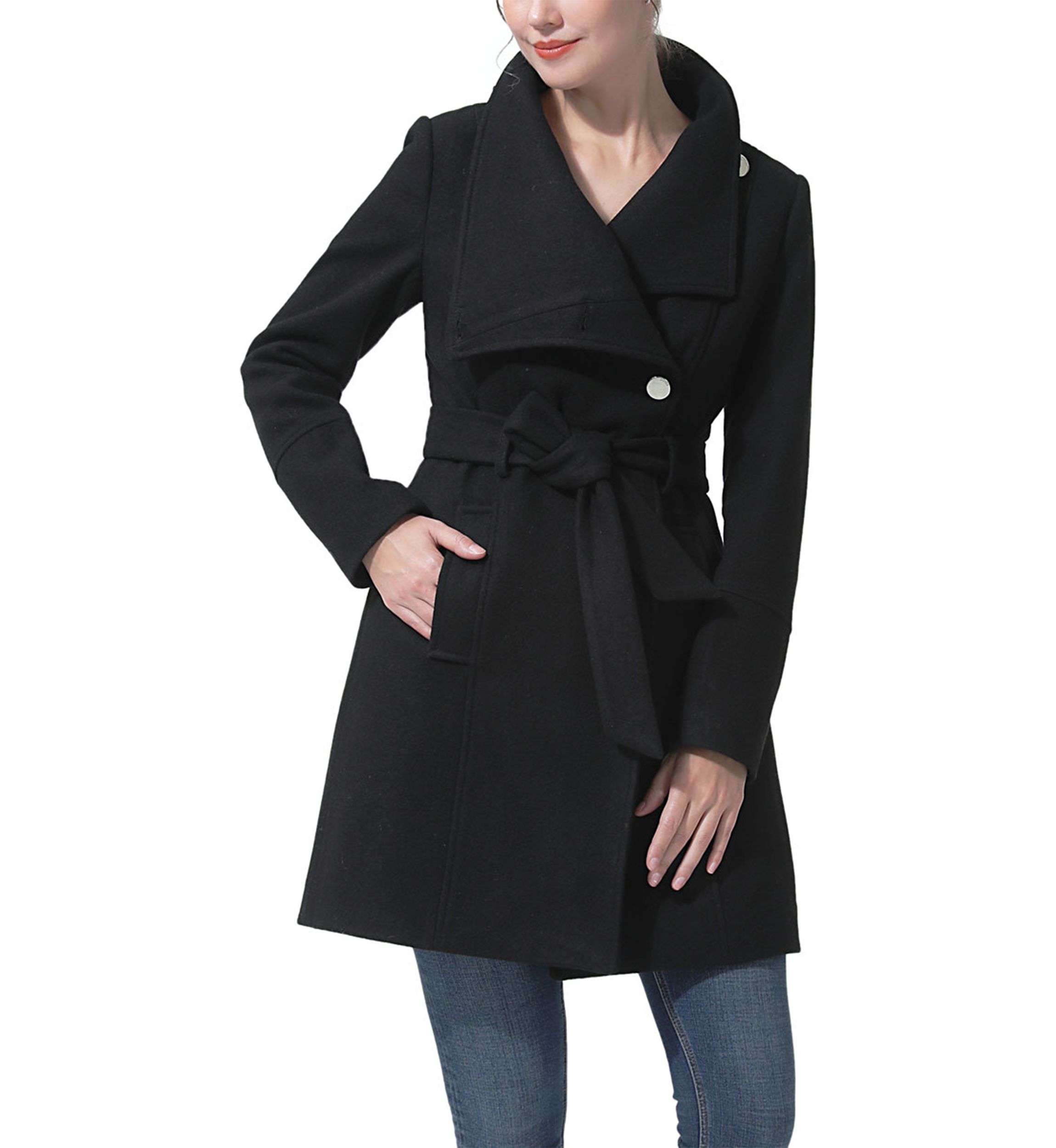 Womens Karsyn Wool Coat