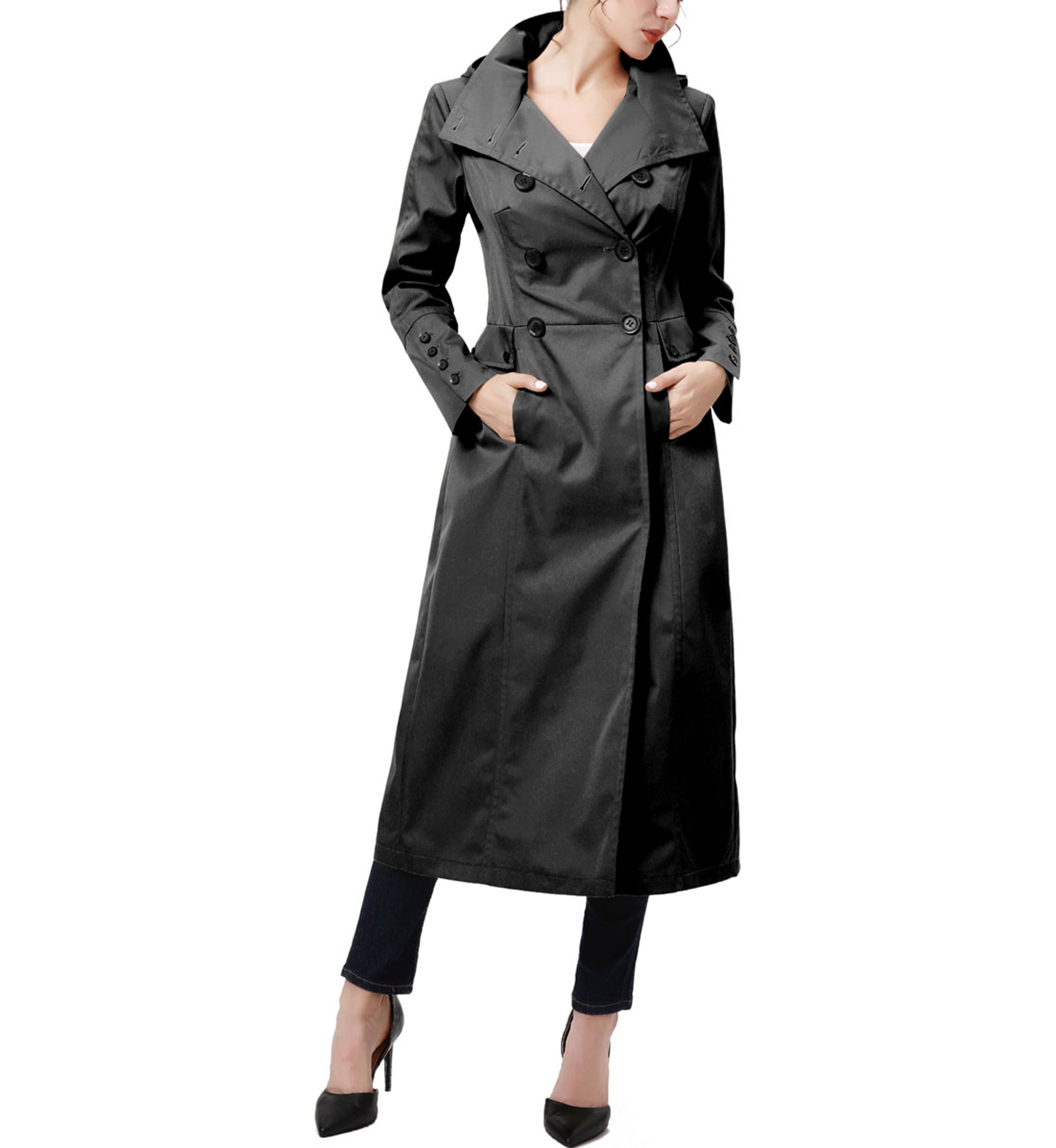 Womens Kathryn Long Trench Coat