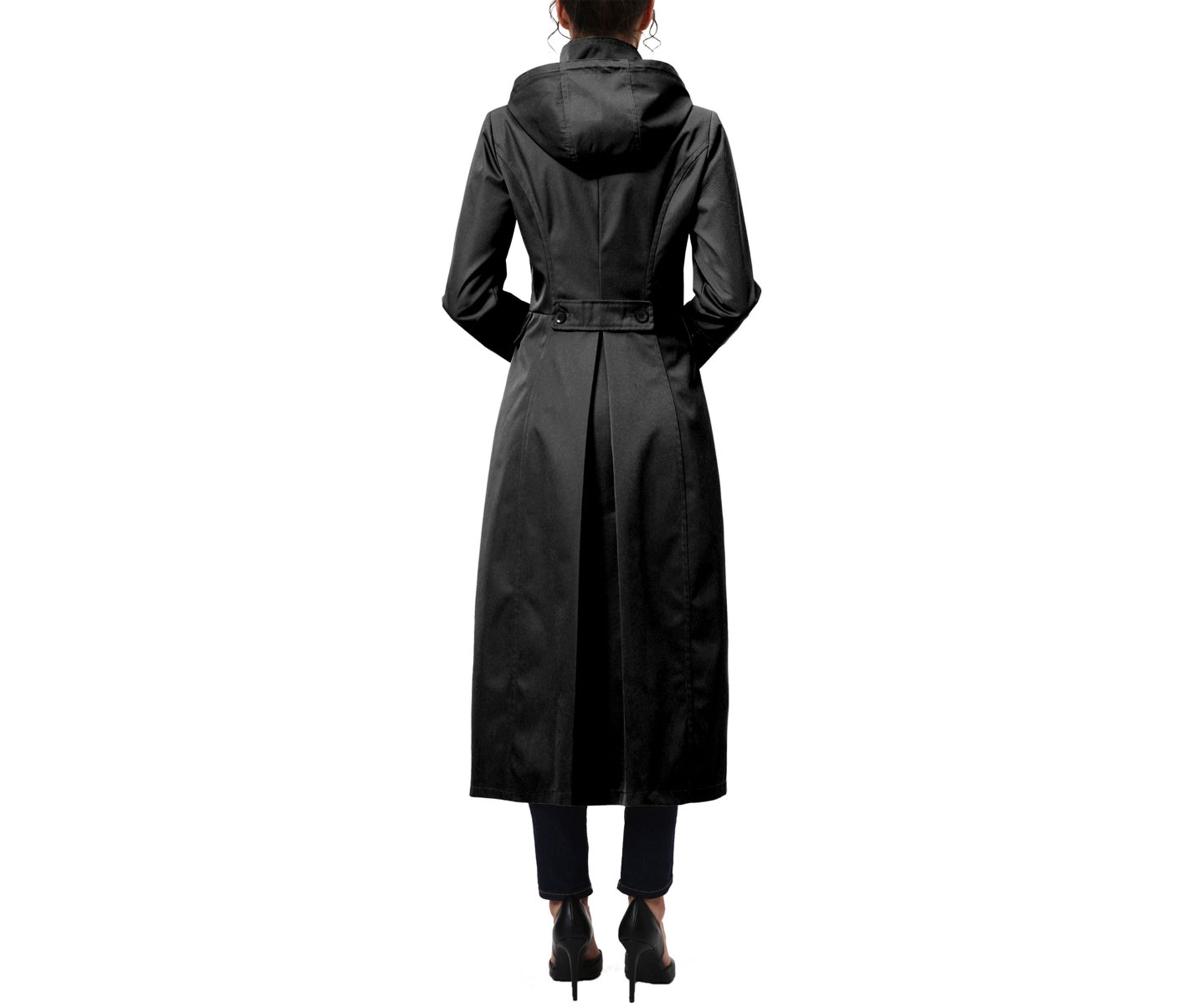 Womens Kathryn Long Trench Coat