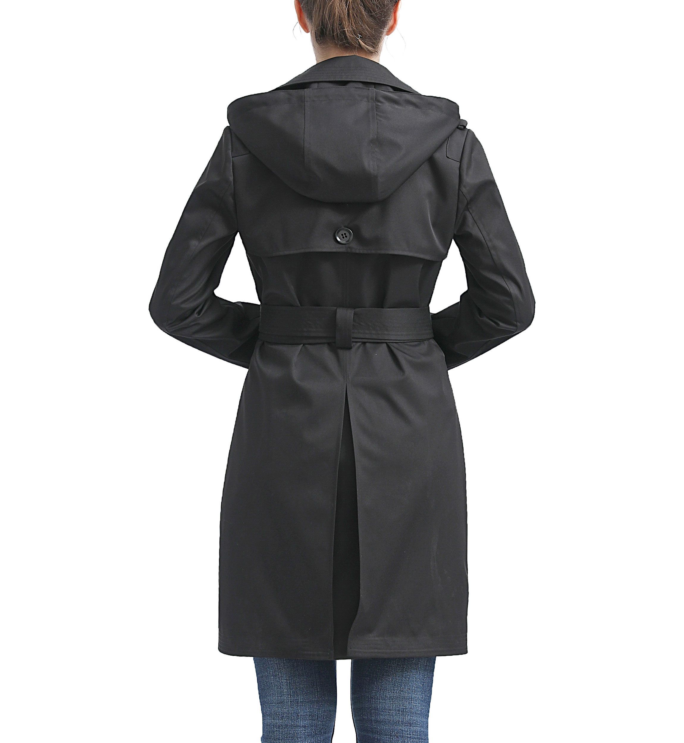 Angie Waterproof Hooded Trench Coat