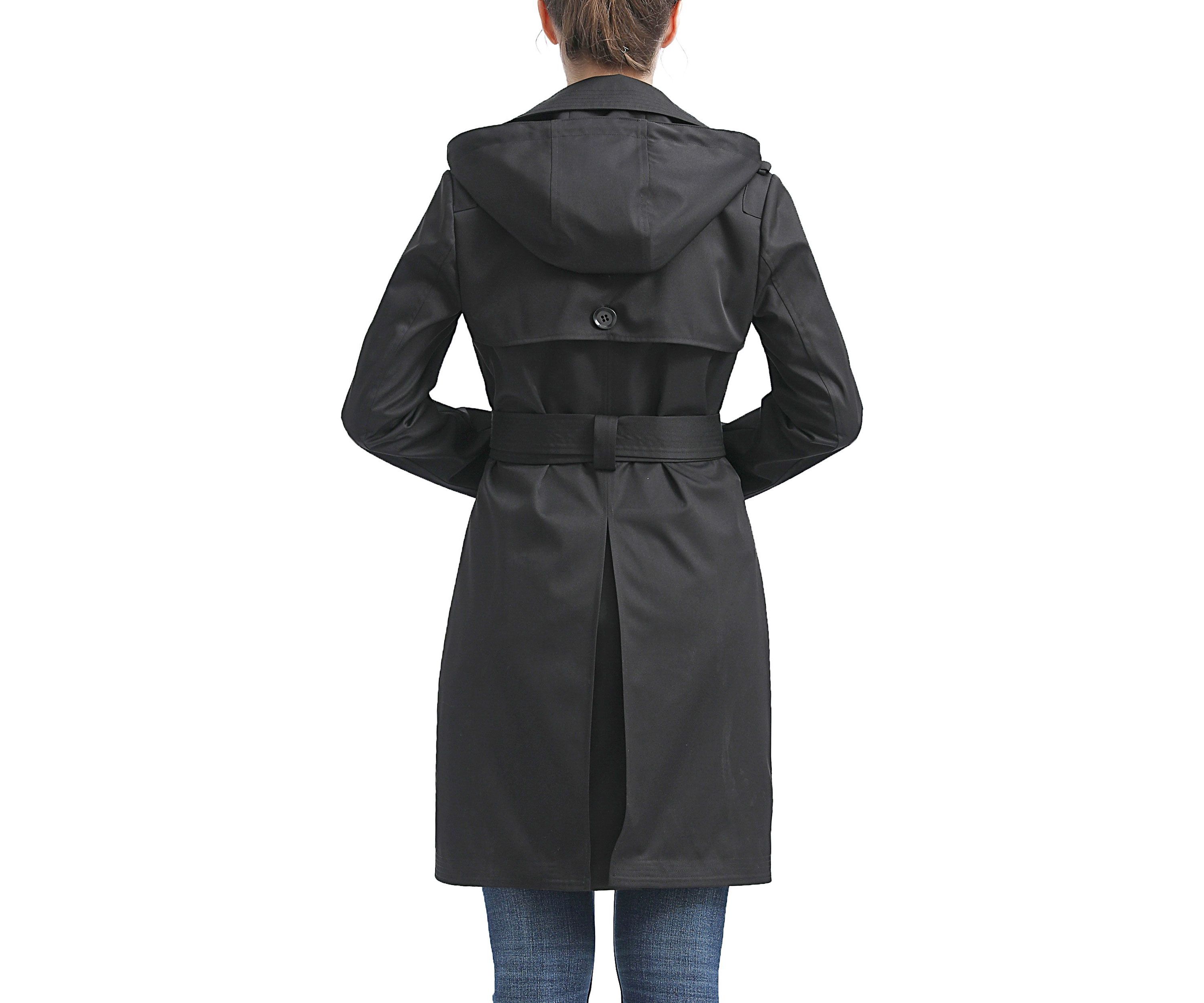Angie Waterproof Hooded Trench Coat