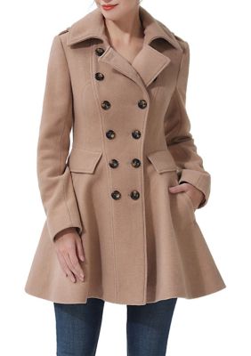 Kimi Kai Women s Karina Wool Pea Coat belk