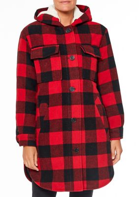 Sanctuary Women's Wool Blend Shirt Jacket | belk