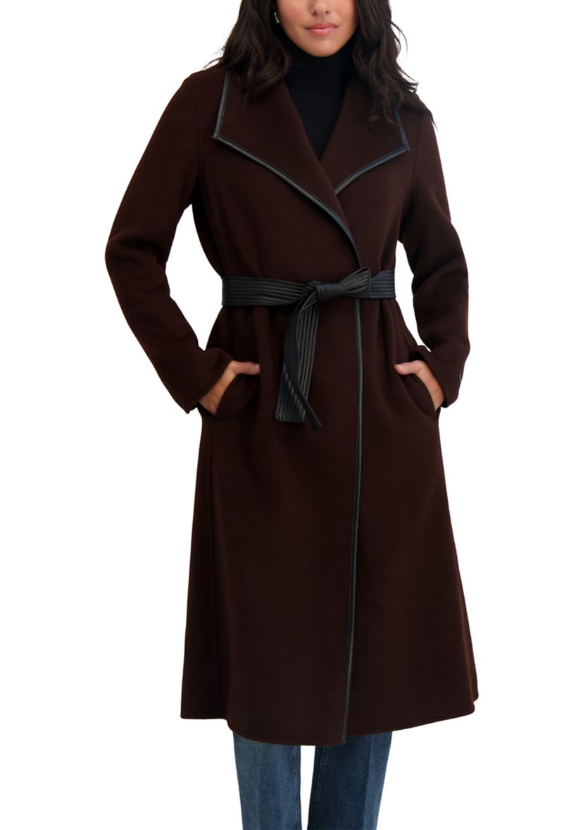 Juliette Long Line Wrap Coat