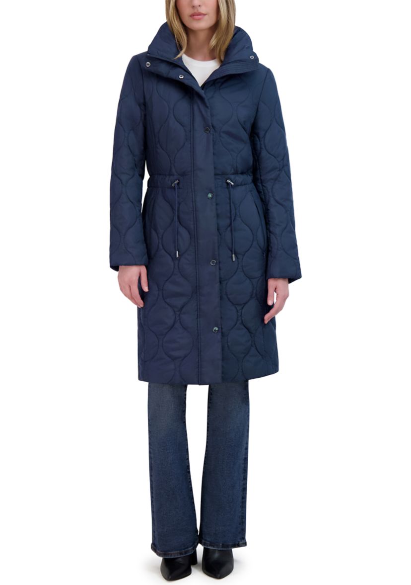 Womens Maggie Longline Quilted Jacket