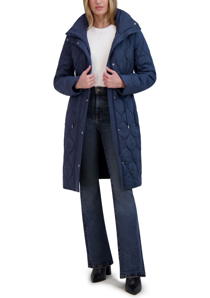 Womens Maggie Longline Quilted Jacket