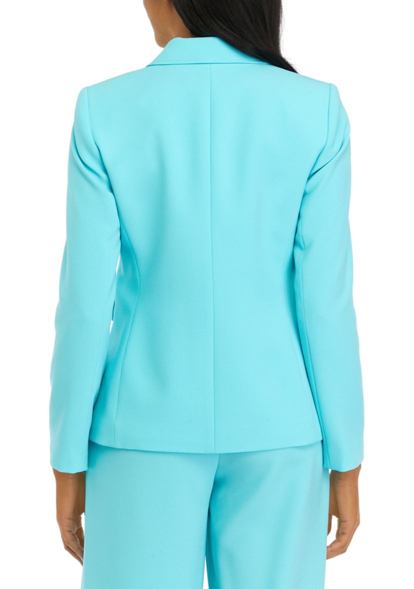 Womens One Button Blazer