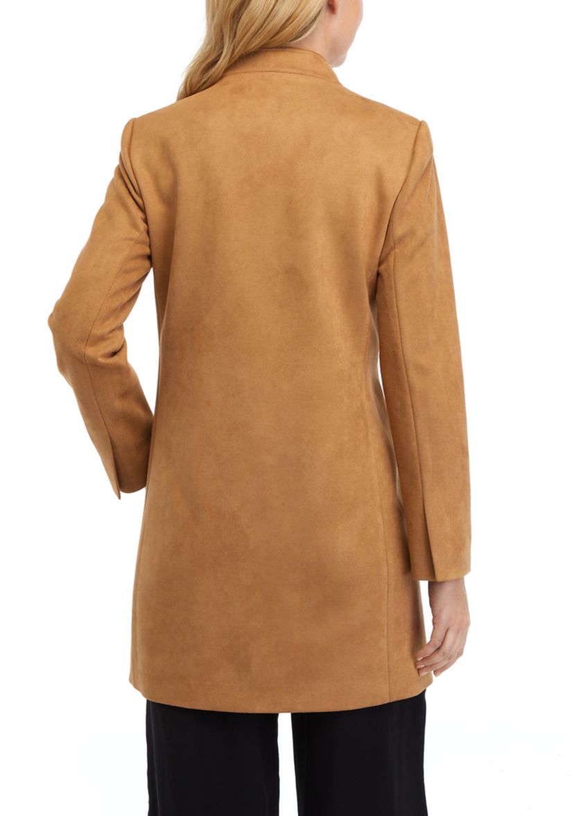 Womens Vegan Suede Topper