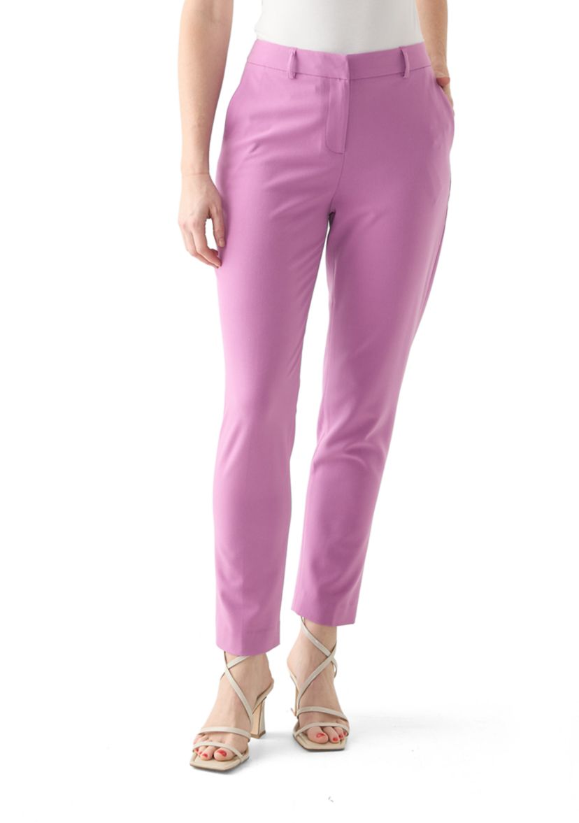 Bi Stretch Slim Leg Pants 