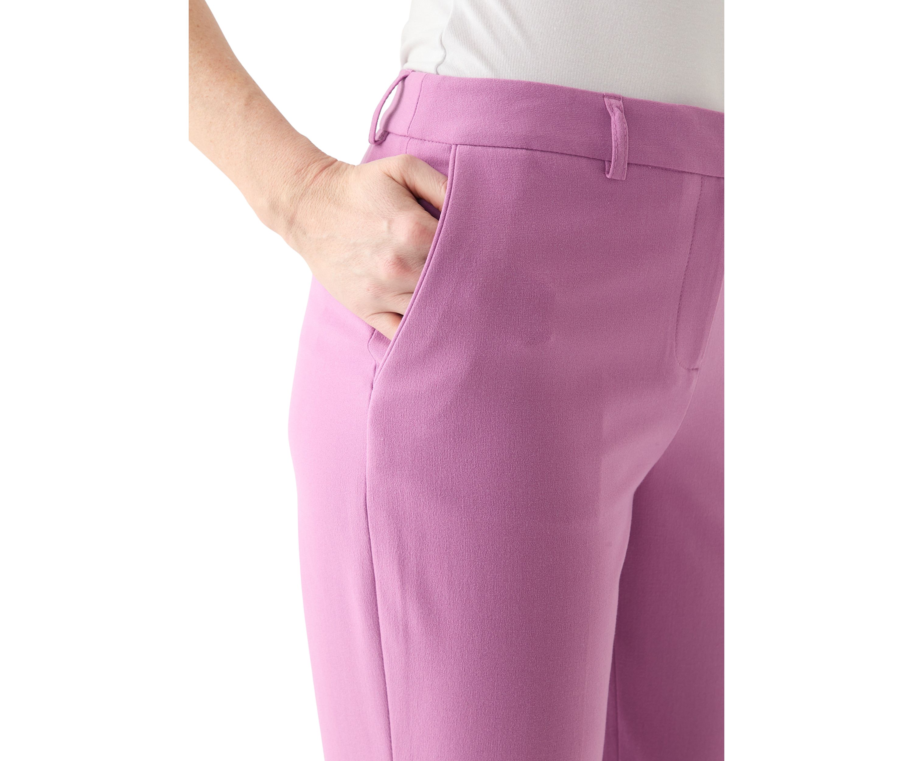 Bi Stretch Slim Leg Pants 