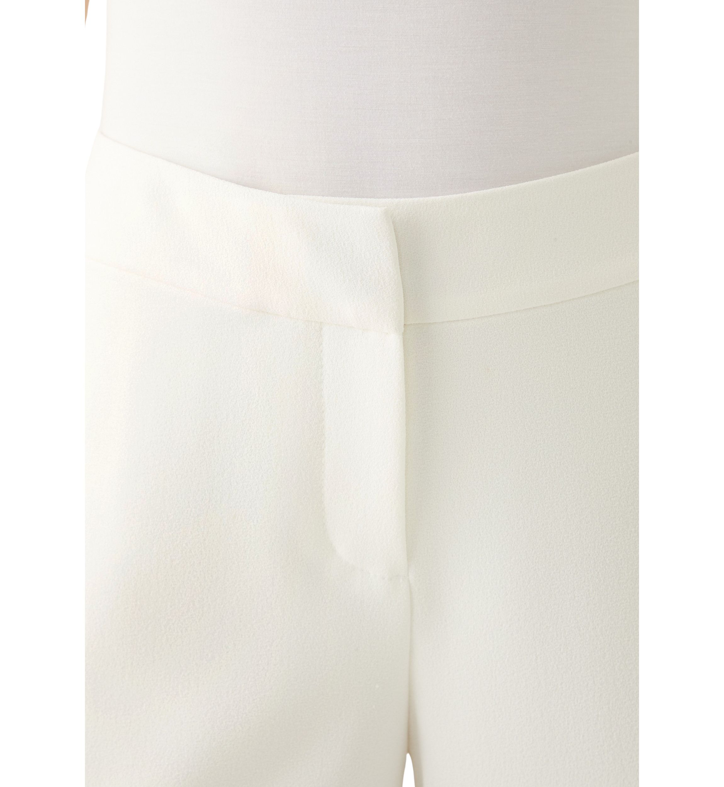 Petite Wide Leg Crepe Pants