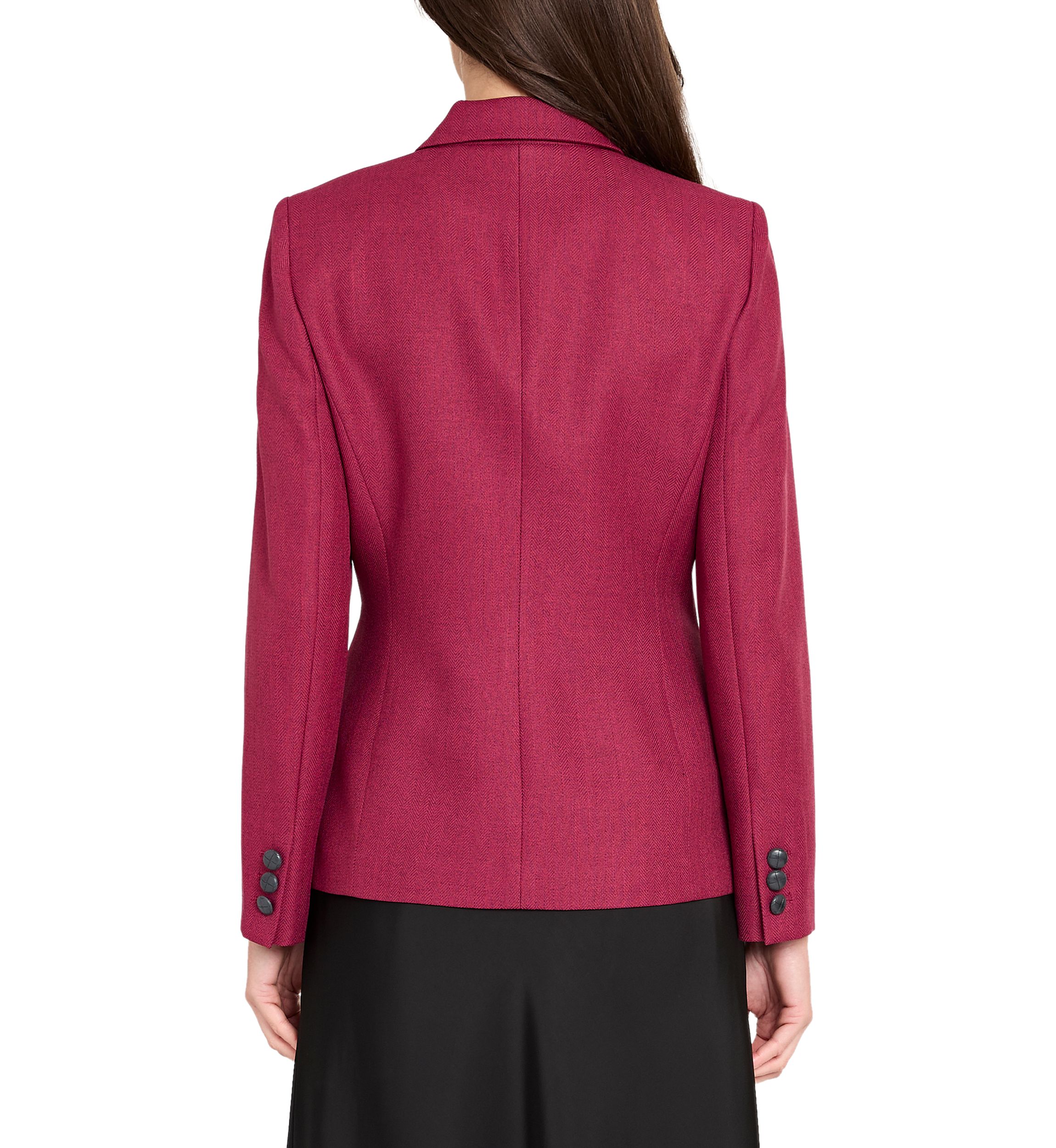 Womens One-Button Blazer