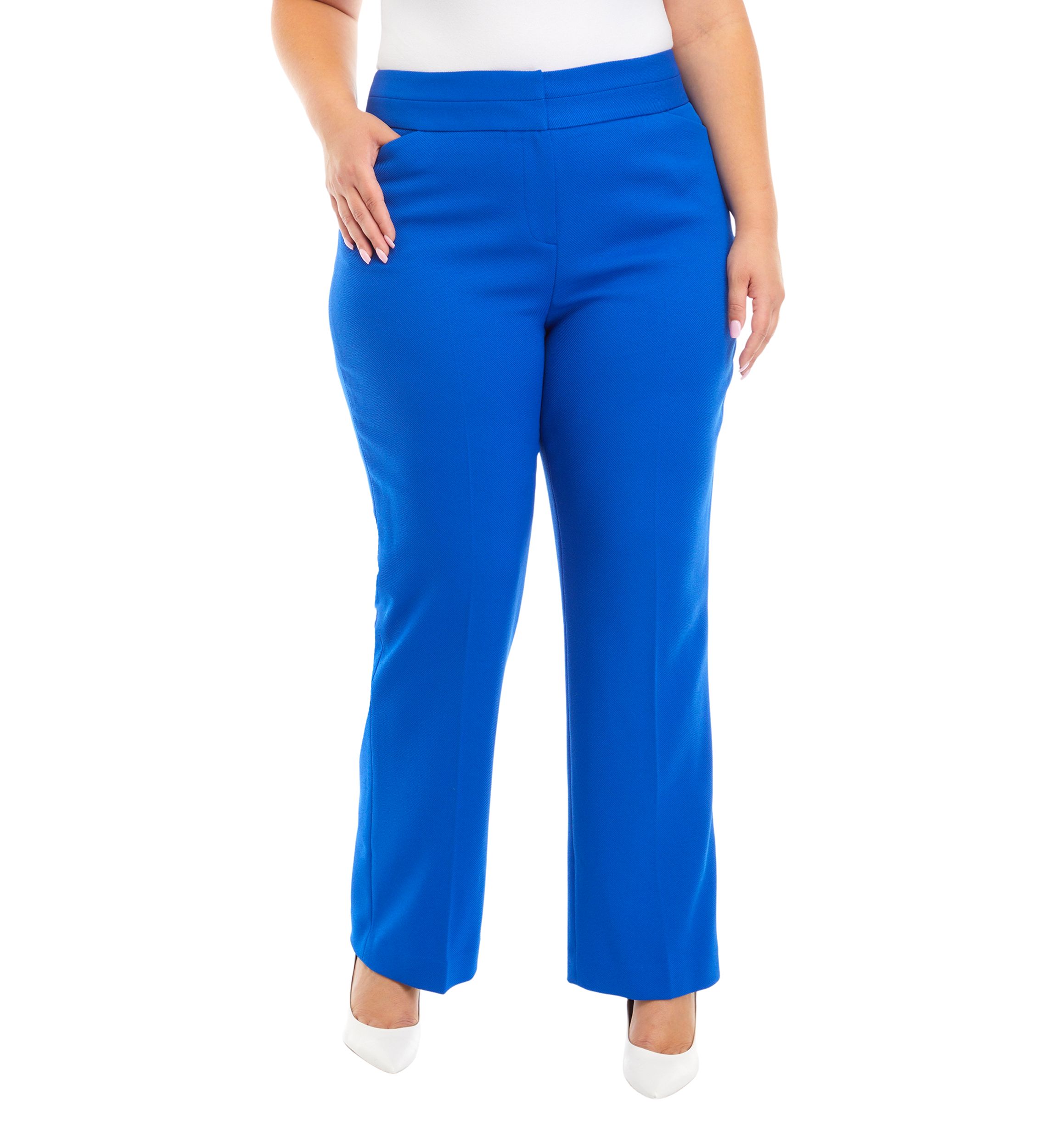 Tahari ASL Plus Size Twill Pants Belk