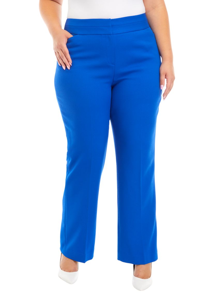 Plus Size Twill Pants