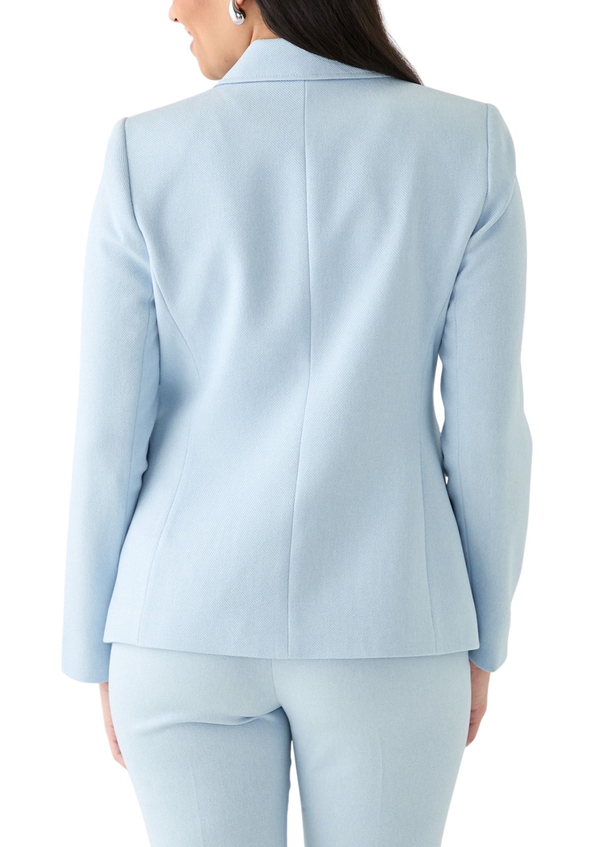 Womens Twill Single Button Jacket