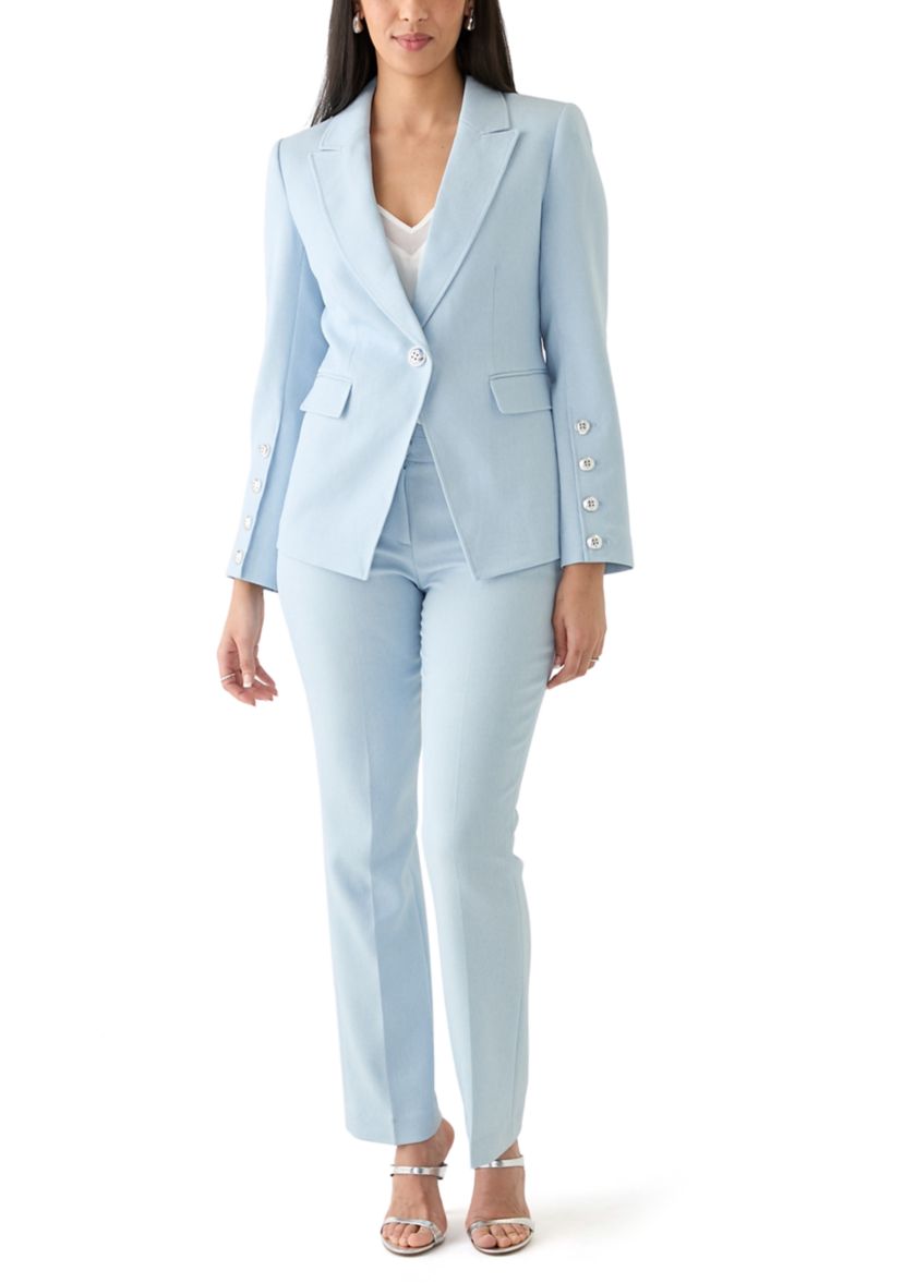 Womens Twill Single Button Jacket