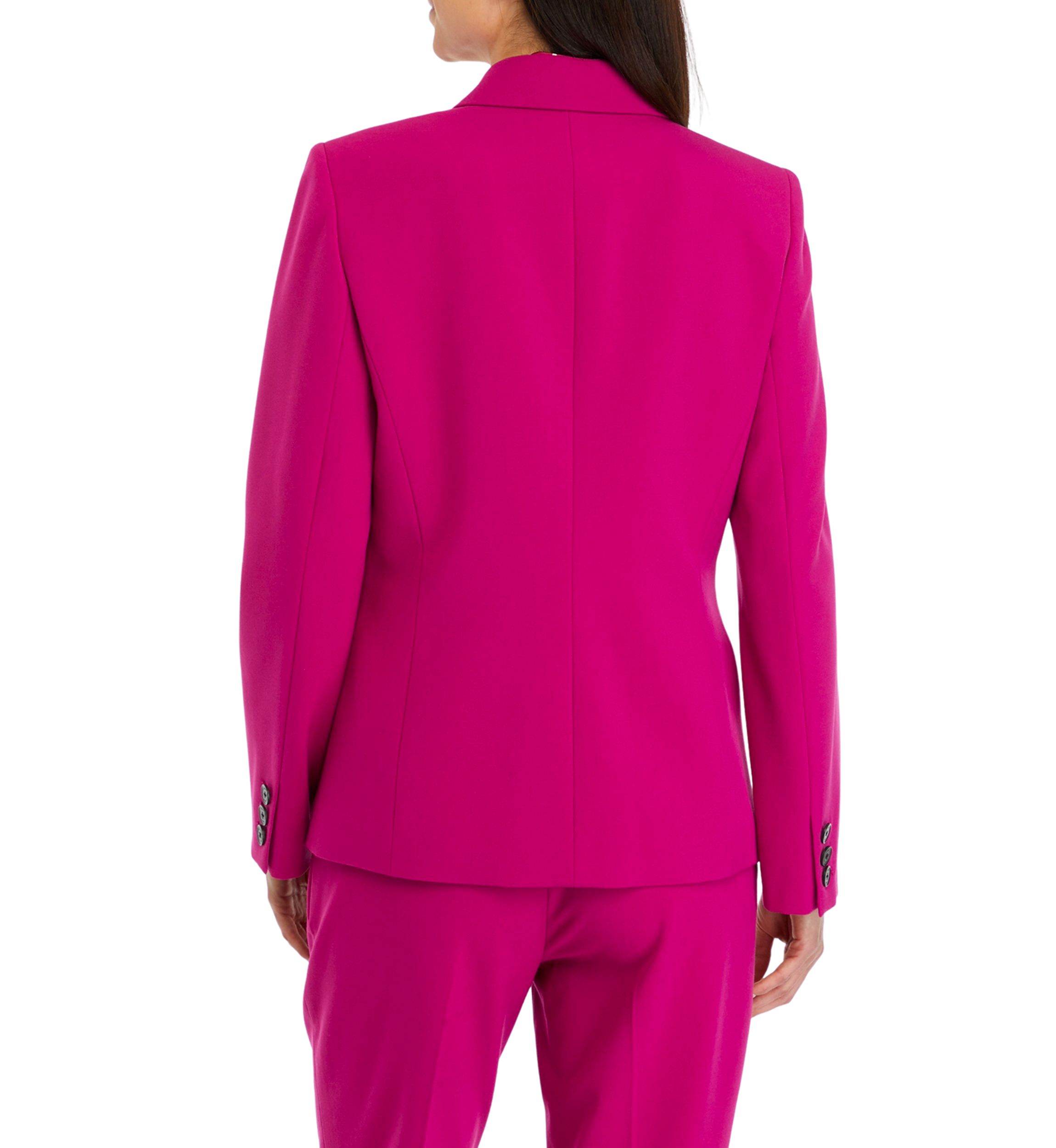 Womens Button Lapel Blazer