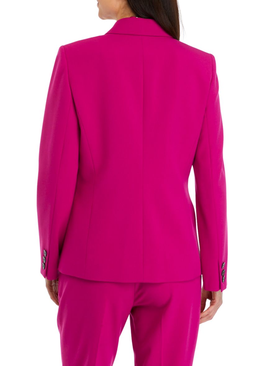 Womens Button Lapel Blazer