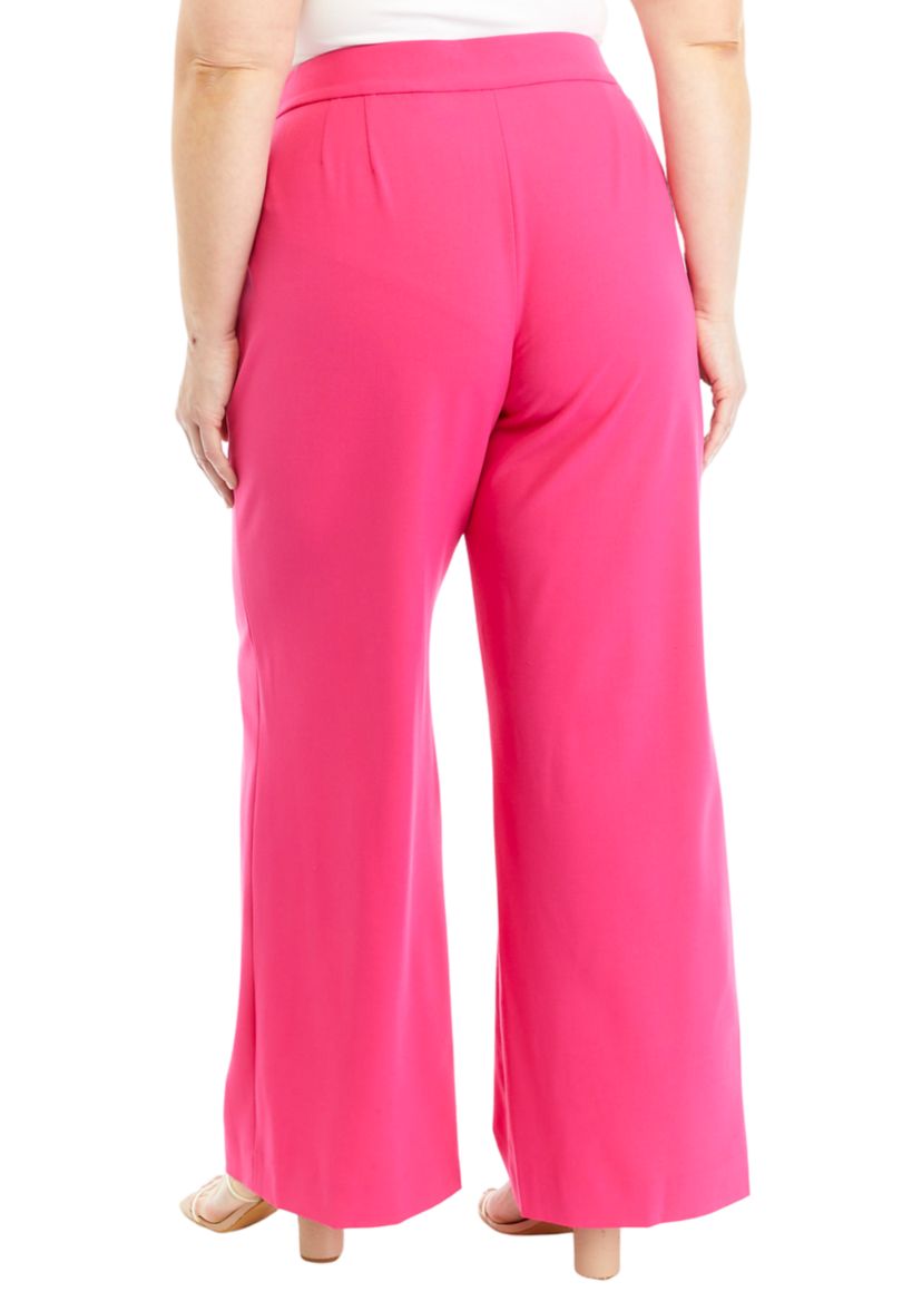 Plus Size Wide Leg Pants