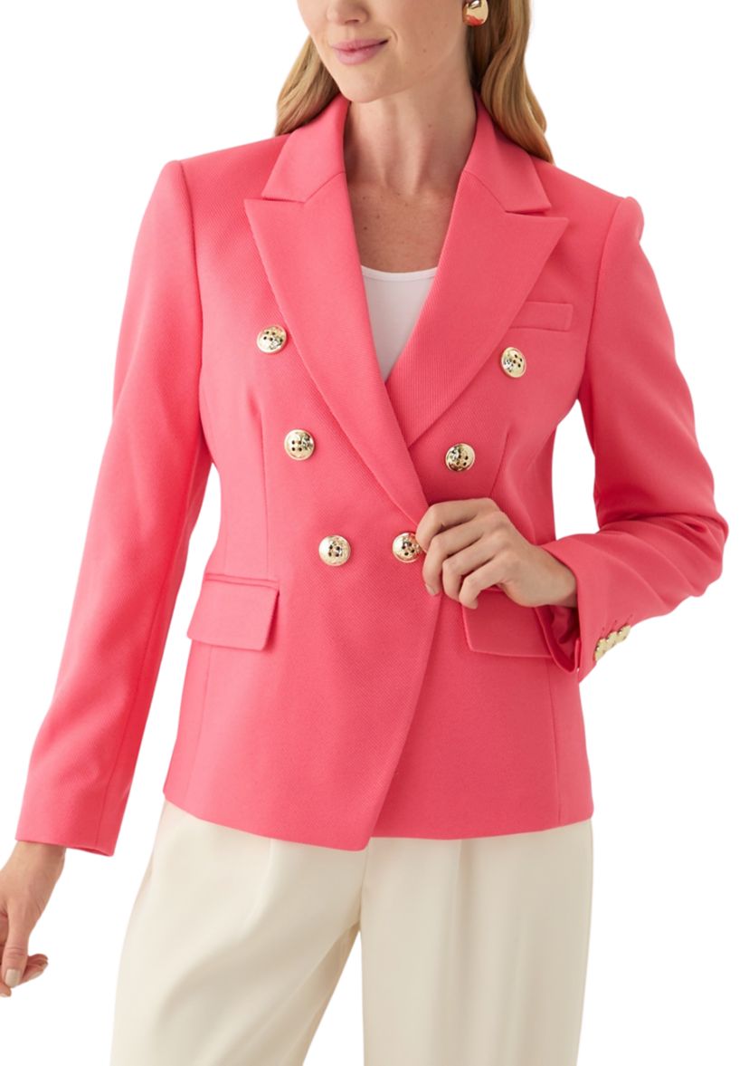 Womens Twill Blazer