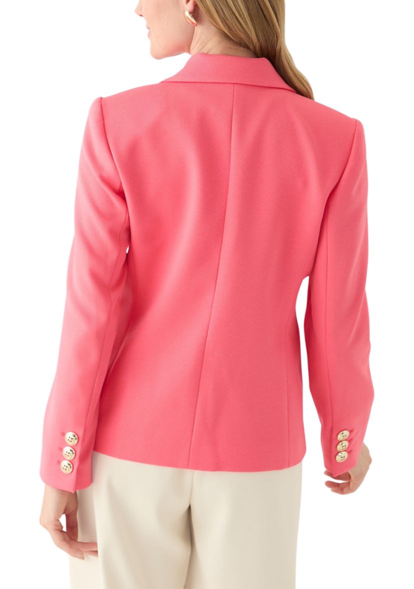 Womens Twill Blazer