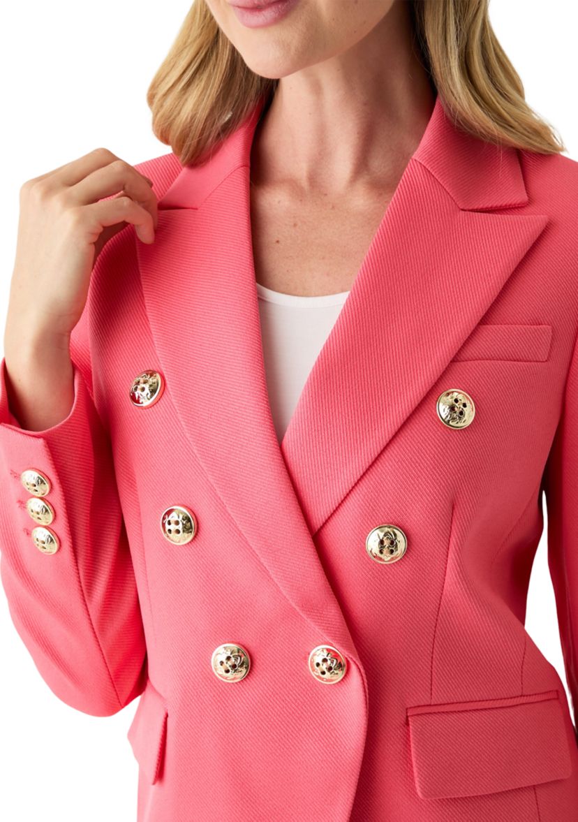 Womens Twill Blazer