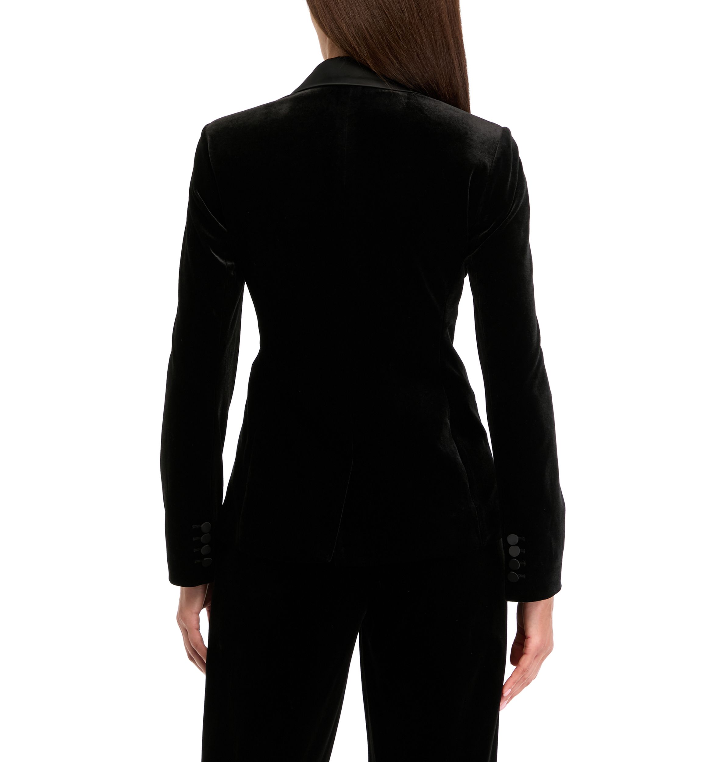 Womens Velvet Satin Jacket