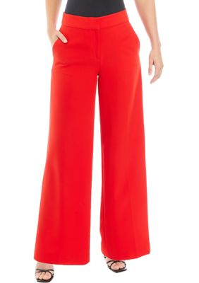 Tahari ASL Women's Solid Wide Leg Pants | belk