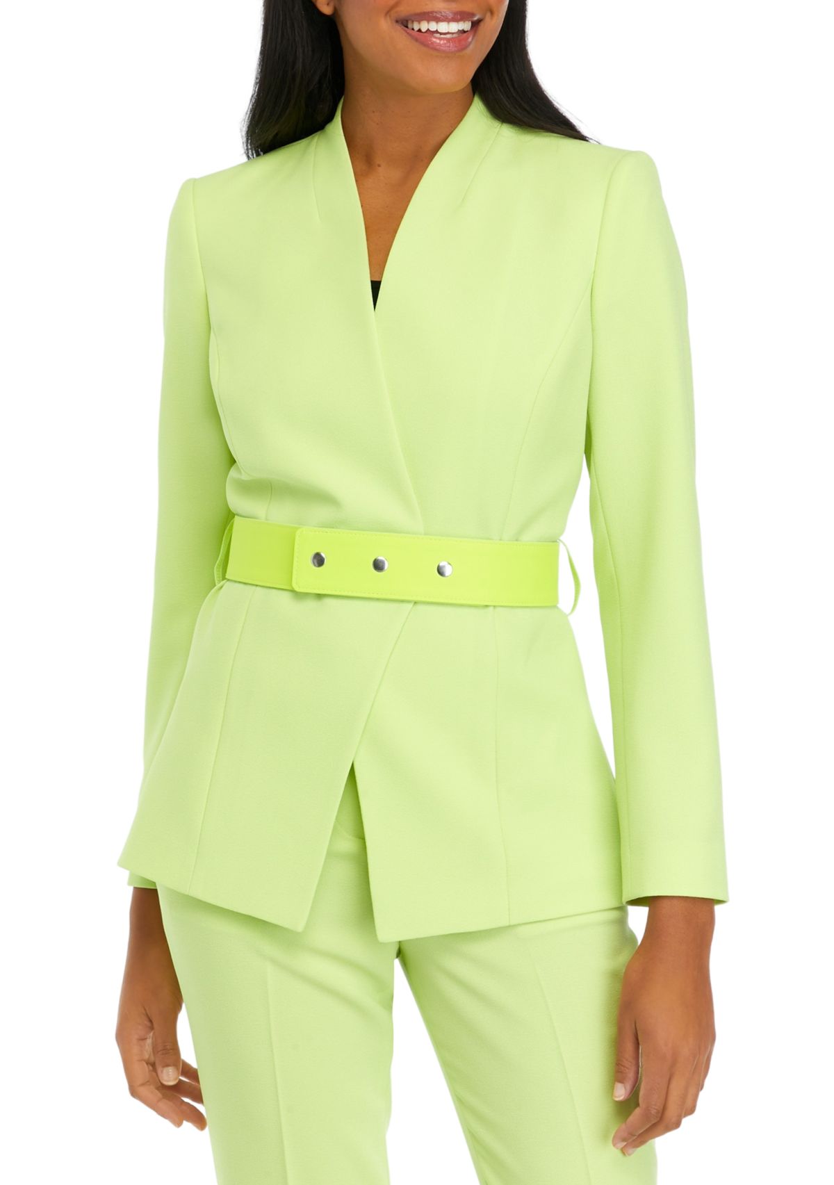 Veste Blazer Tahari Rouge Pour Femme Taille Petite 6P - Neuf Avec étiquettes, Doublé