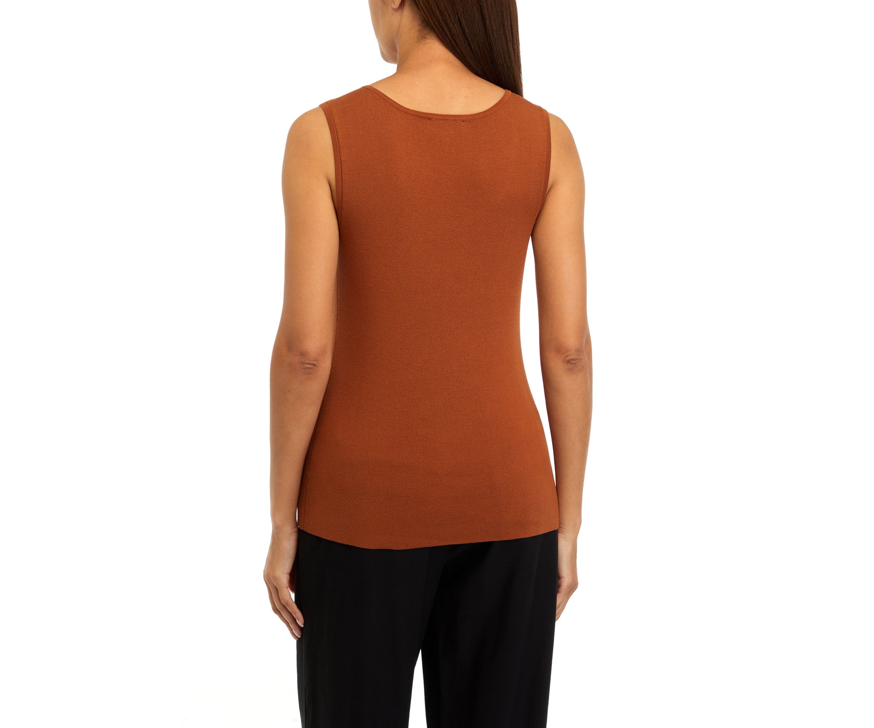Womens Sleeveless Knit Tank 