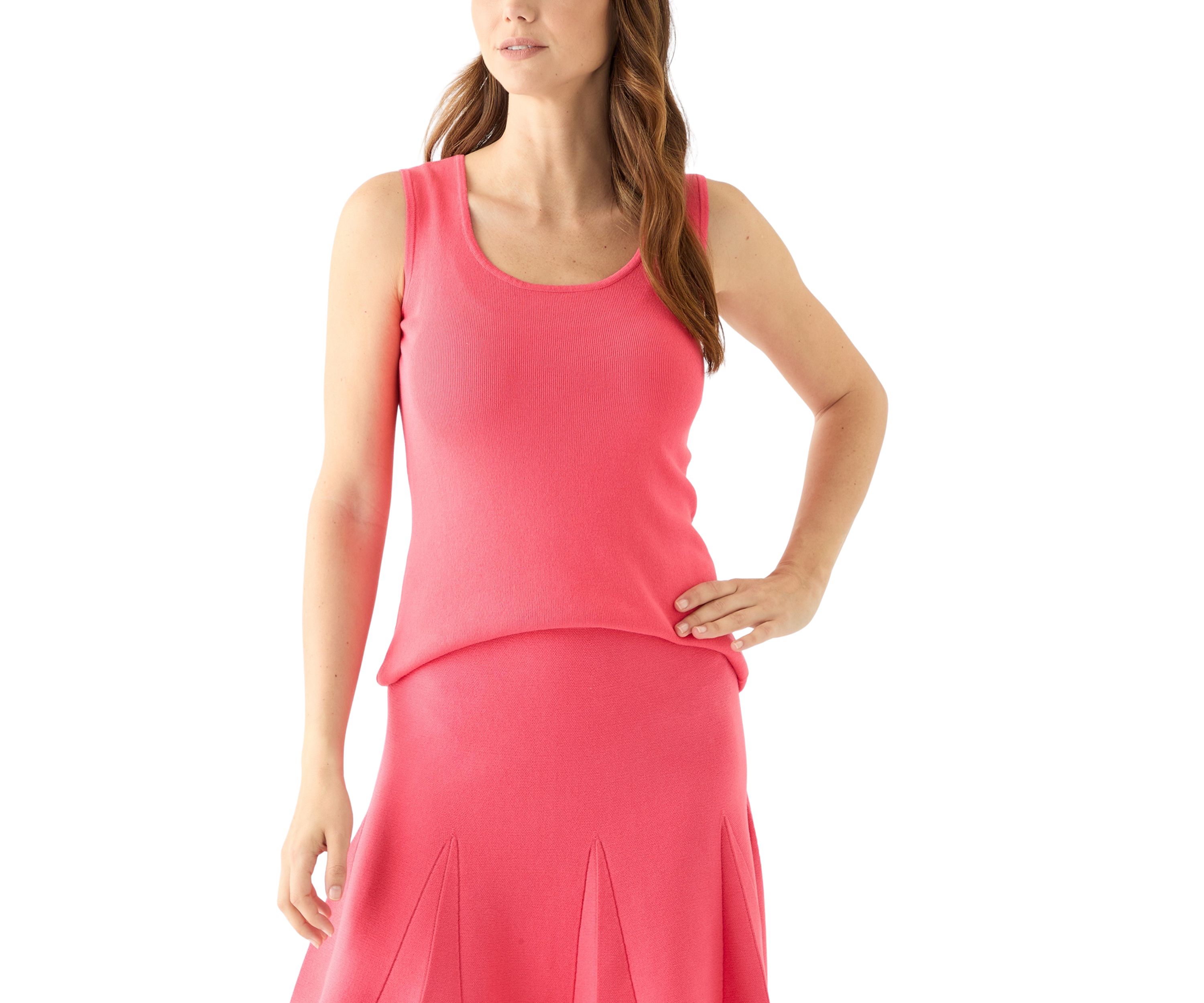 Womens Scoop Neck Tank Top