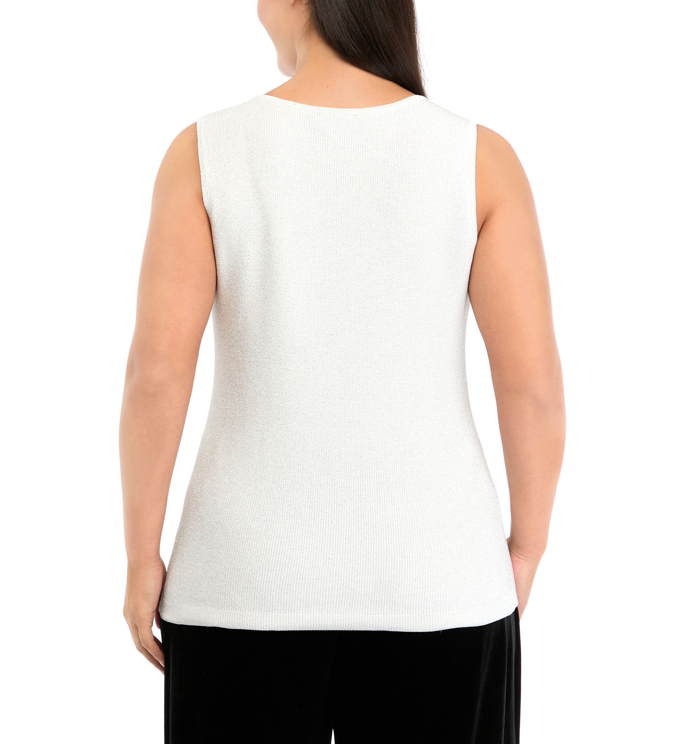Plus Size Sleeveless Sweater Tank