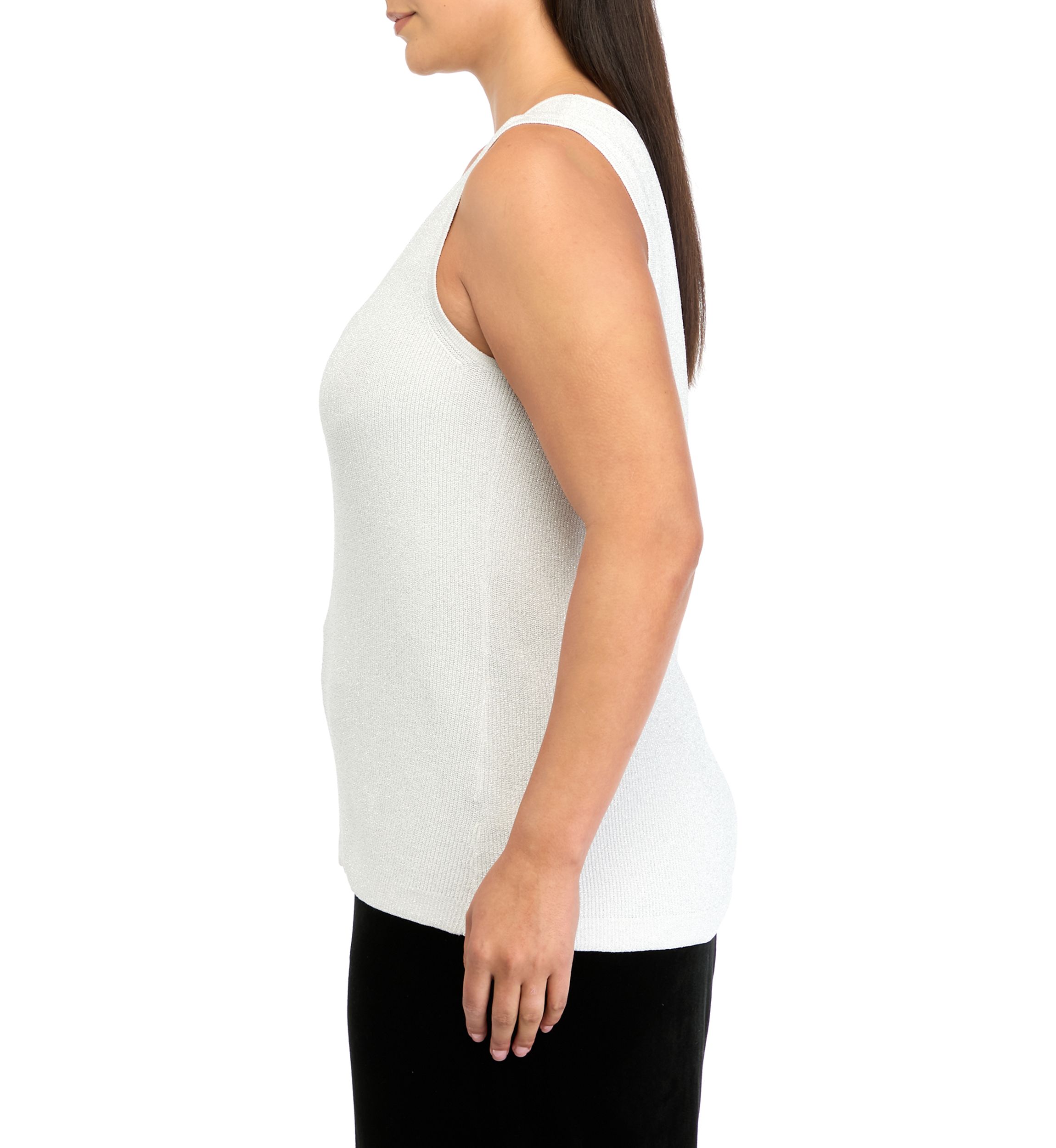 Plus Size Sleeveless Sweater Tank