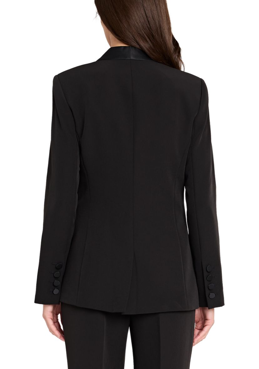 Womens One Button Velvet Tux