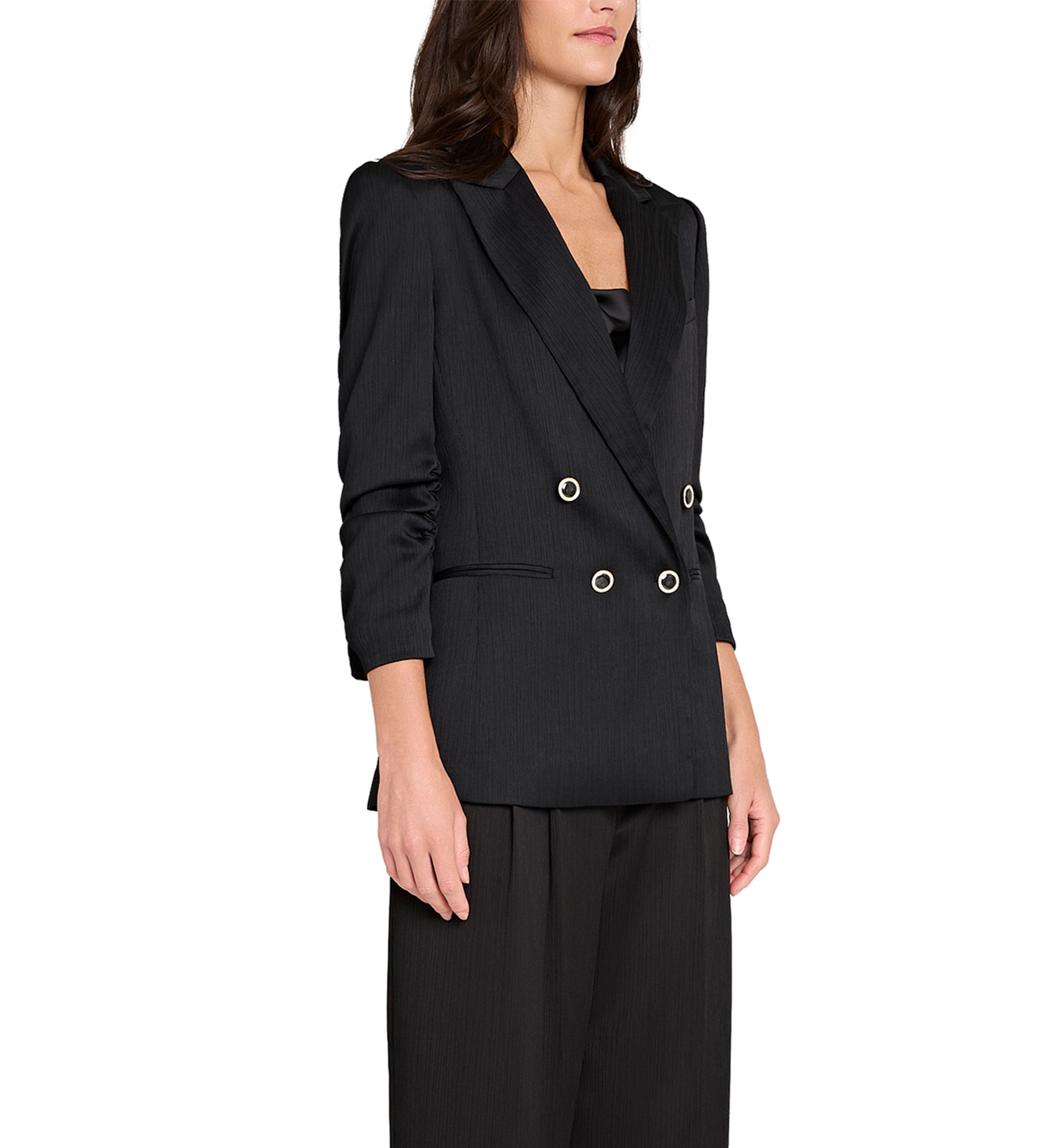 Womens Satin Blazer