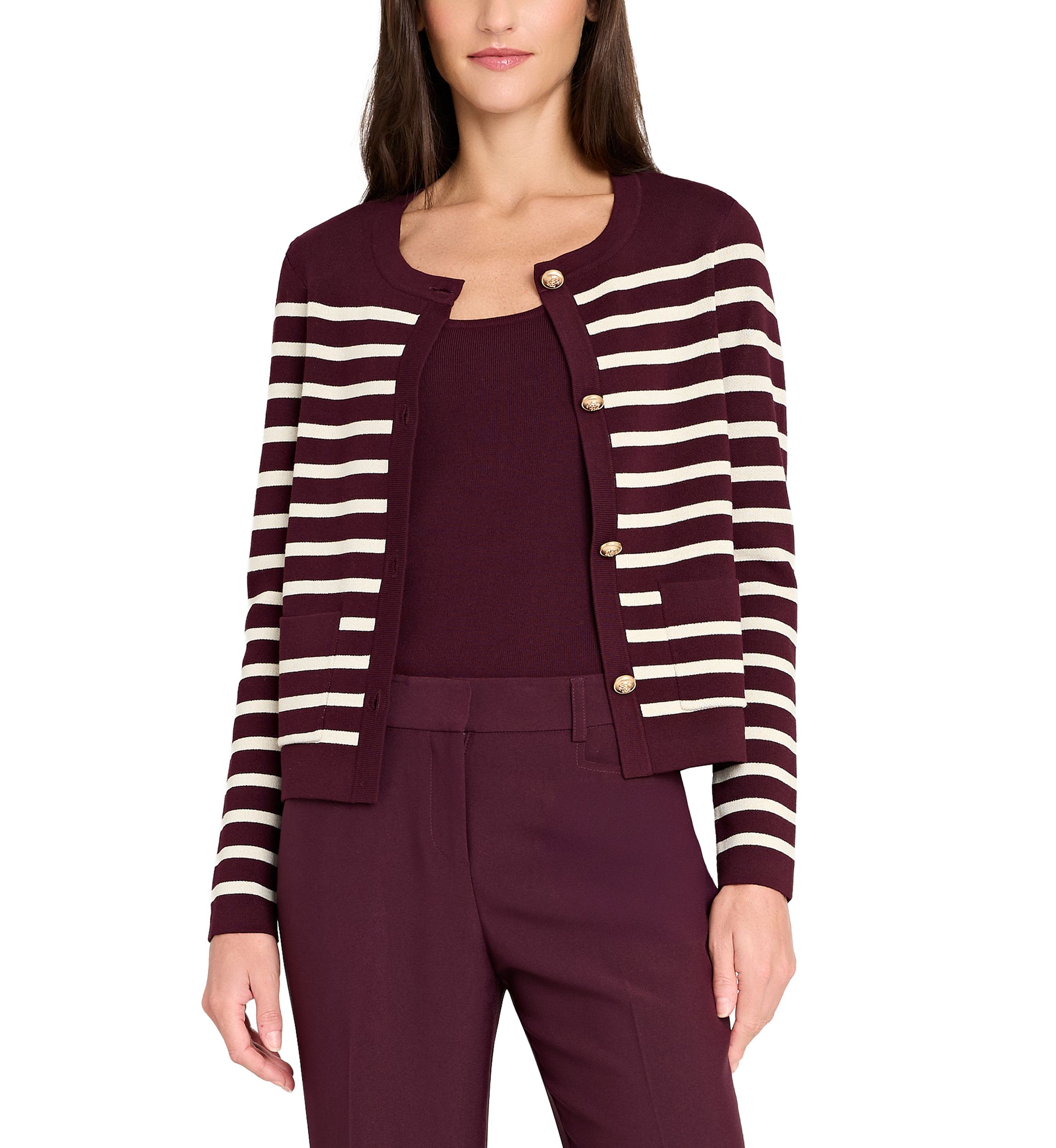 Womens Button Front Cardigan