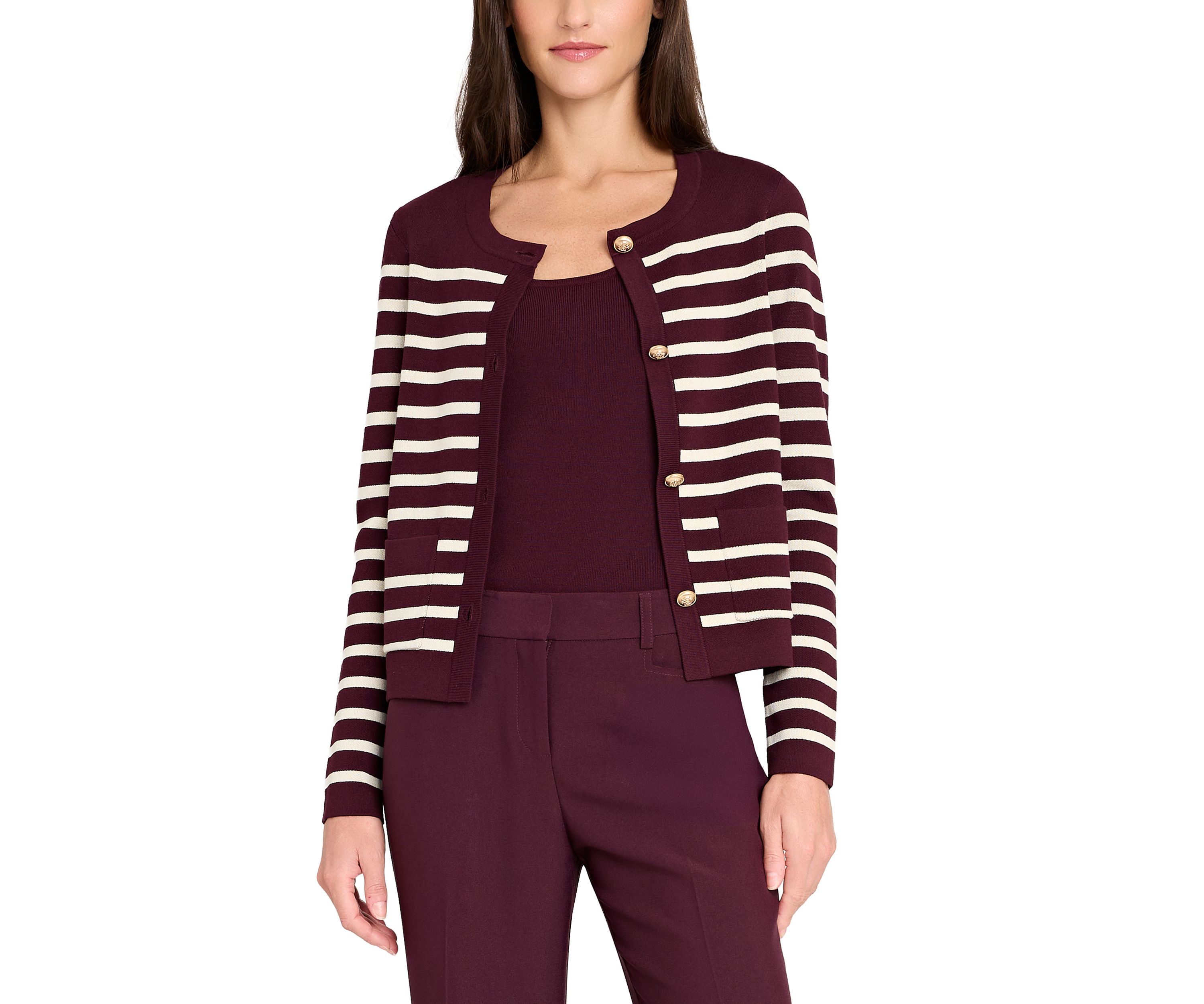 Womens Button Front Cardigan