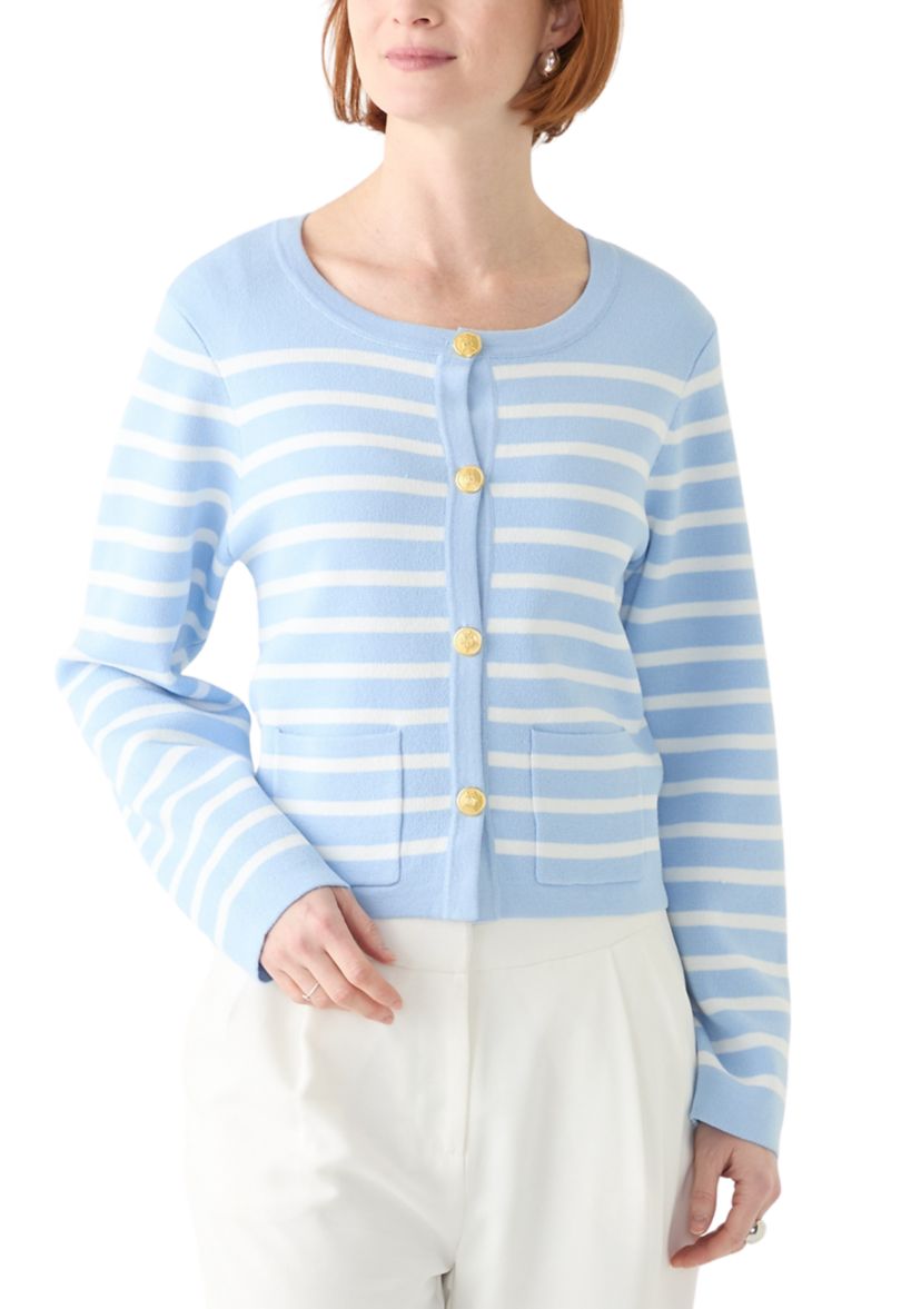 Womens Punto Milano Cardigan with Buttons