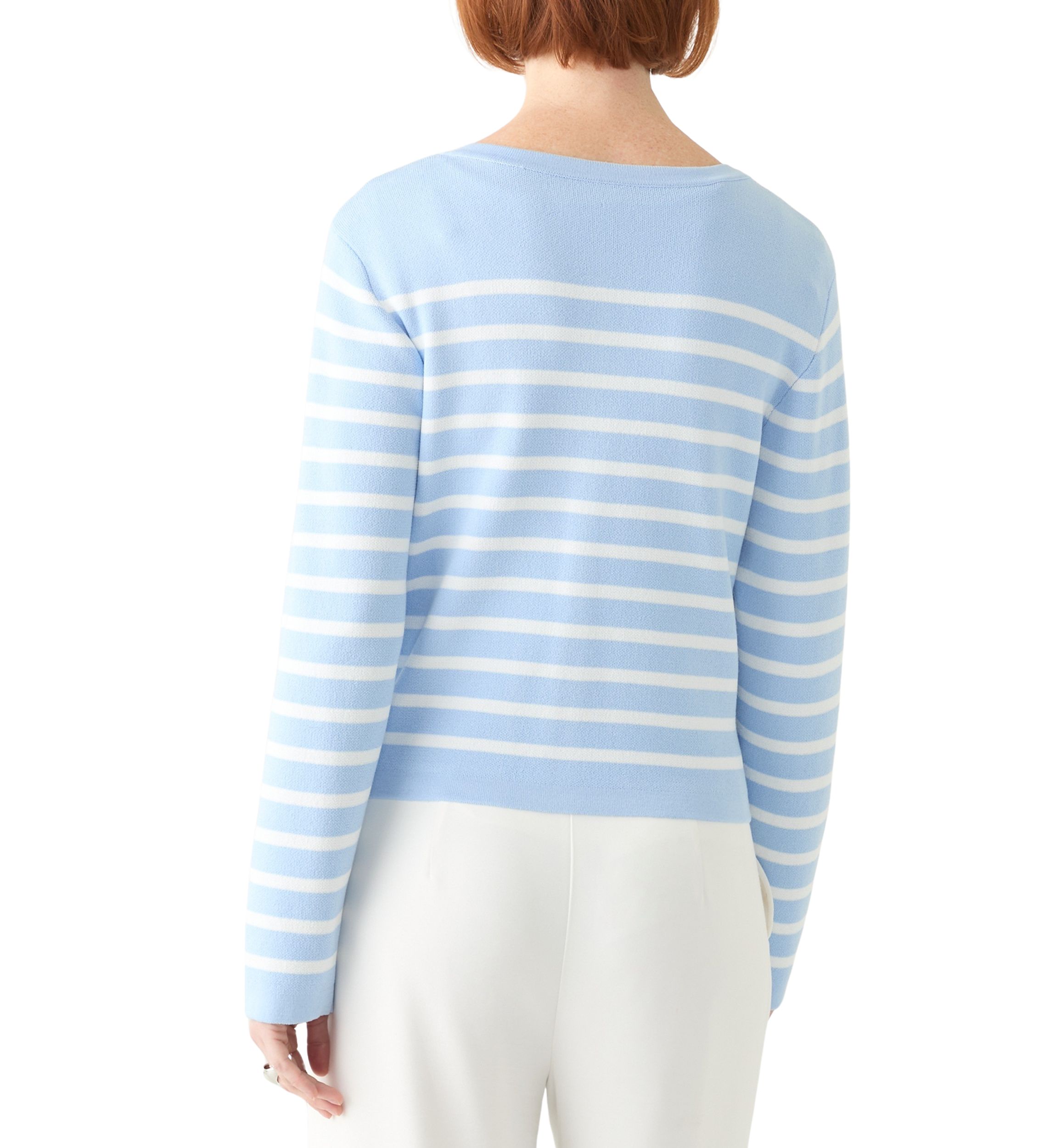 Womens Punto Milano Cardigan with Buttons