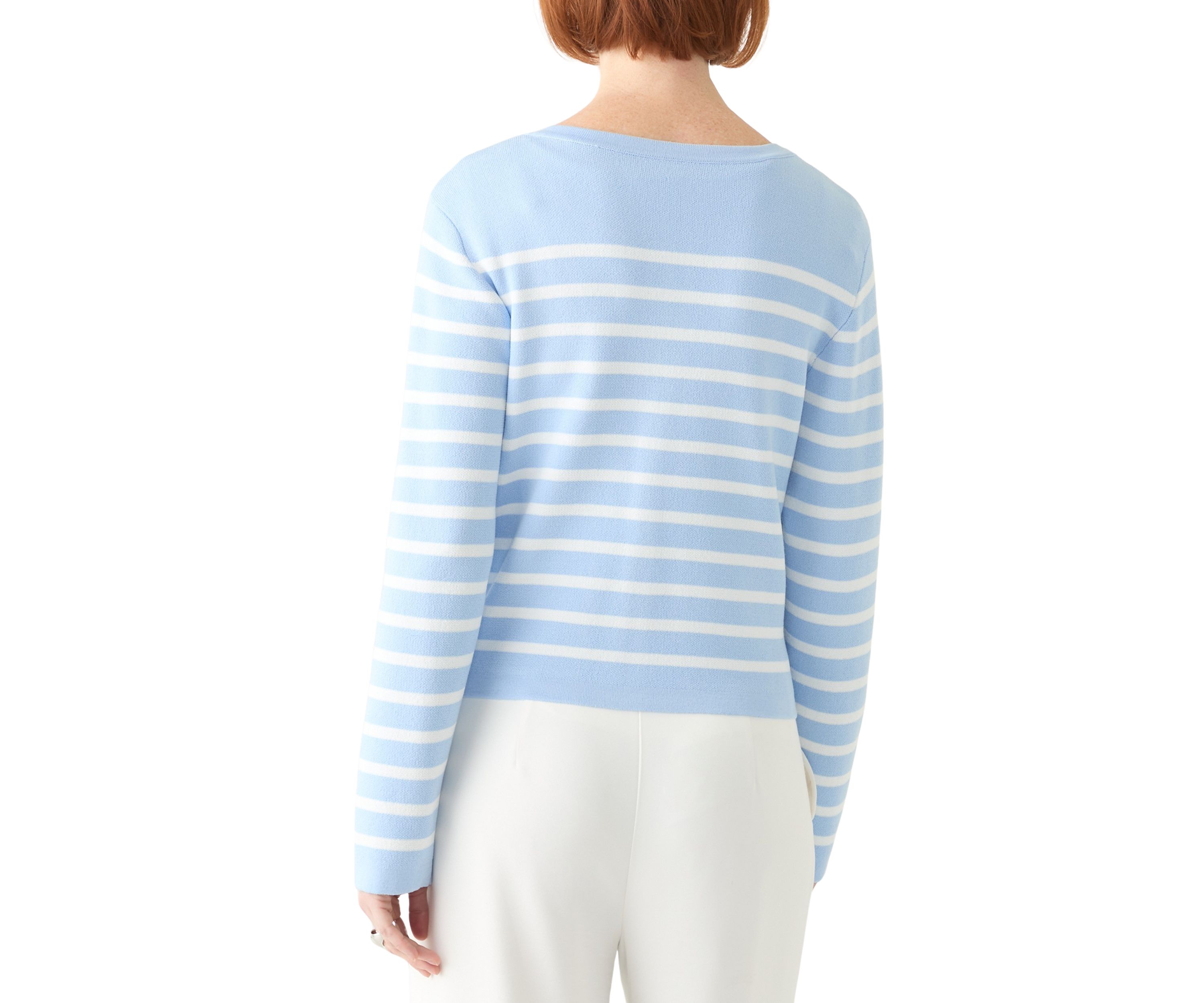 Womens Punto Milano Cardigan with Buttons