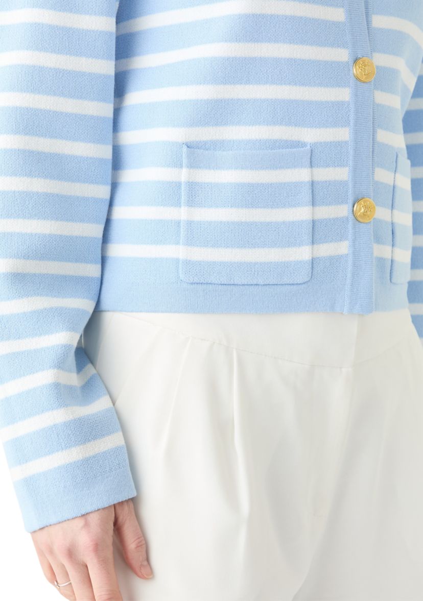 Womens Punto Milano Cardigan with Buttons