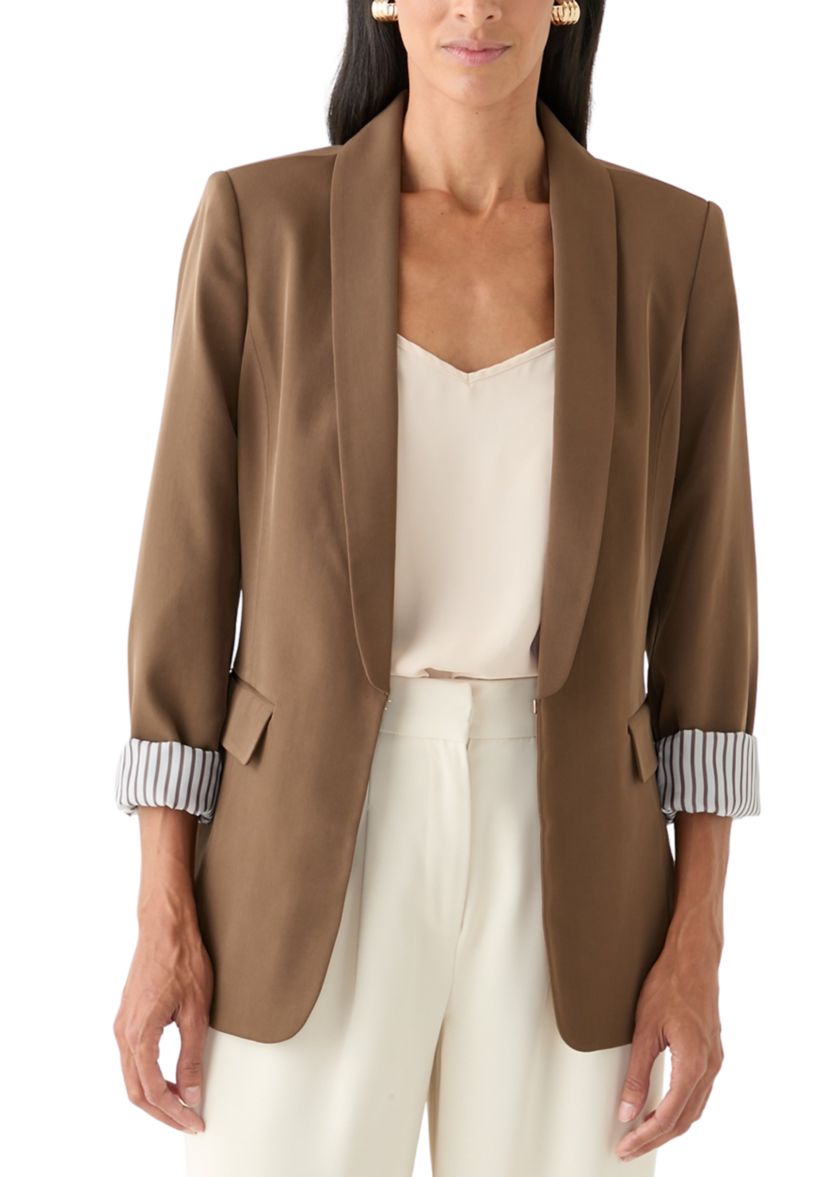 Womens Brushed Woven Jacket