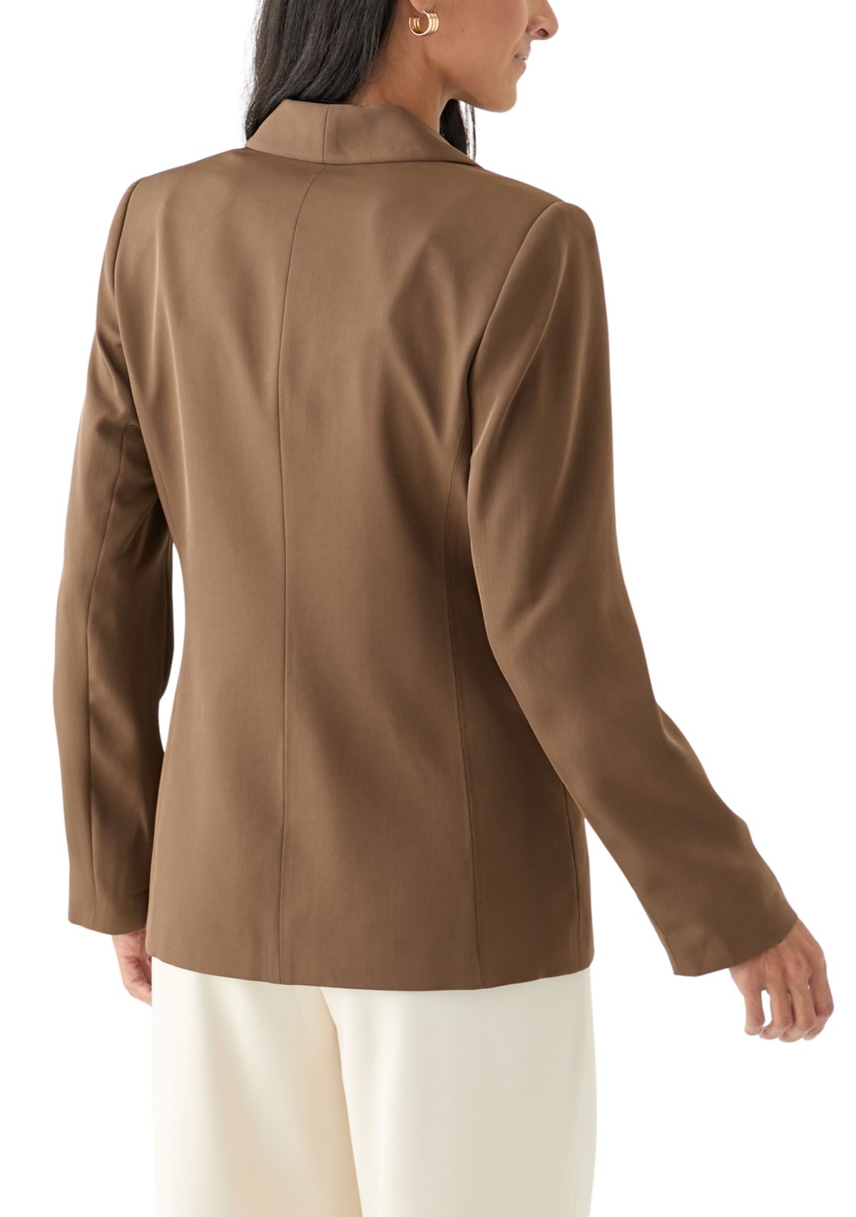 Womens Brushed Woven Jacket