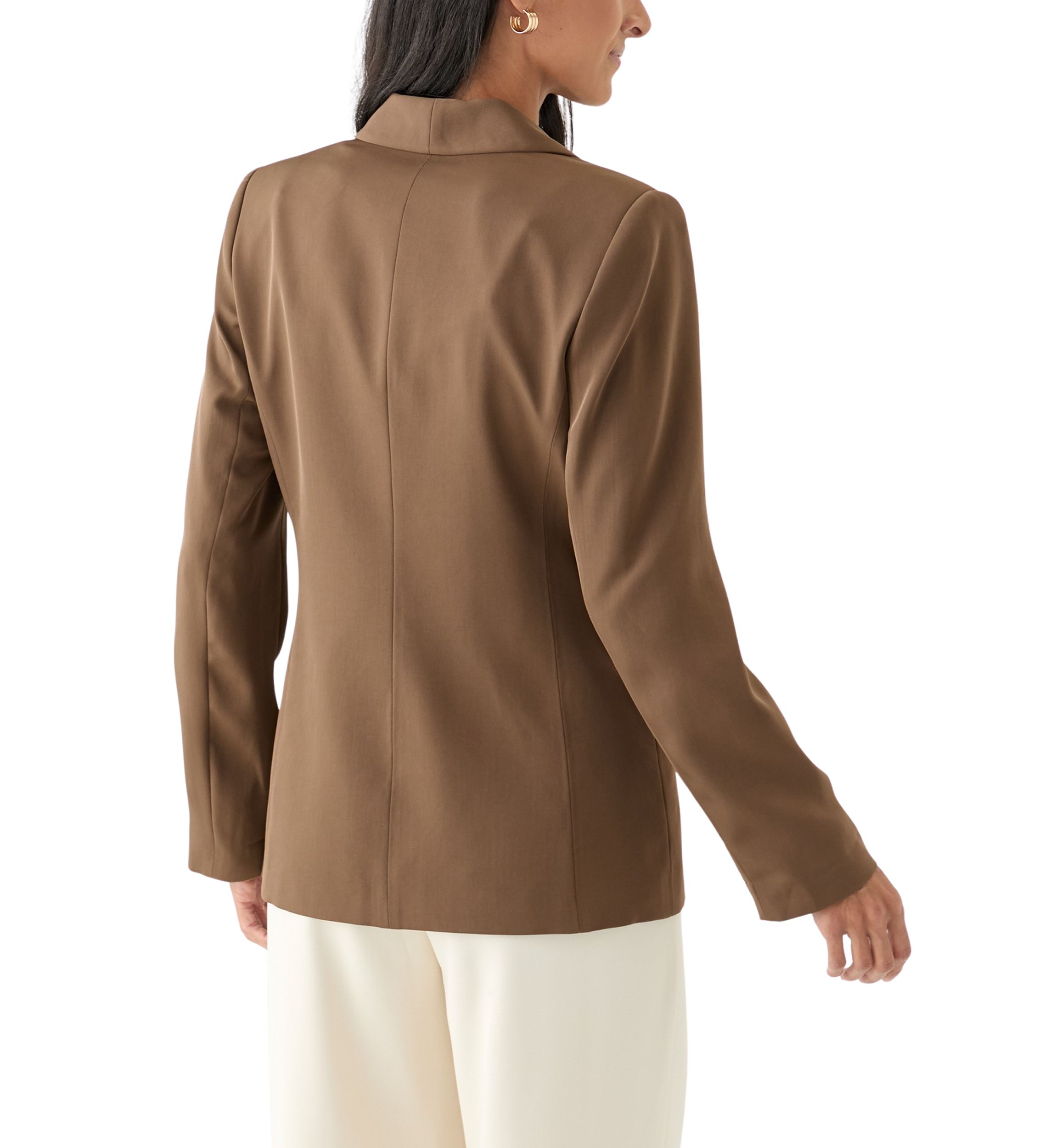 Womens Brushed Woven Jacket